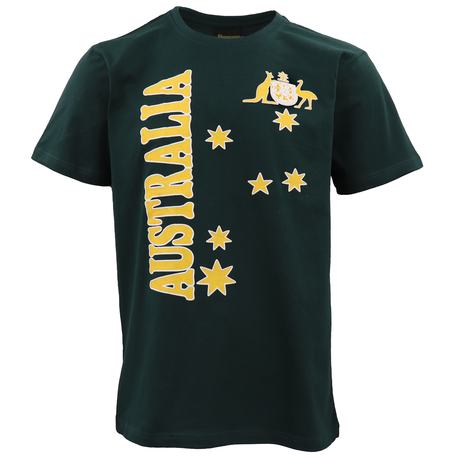V474-687428-218771-00 Unisex Adults Kids Mens Womens Australian Day Aussie Souvenir Tee Tops T Shirt, Green, 2XL - Image 1