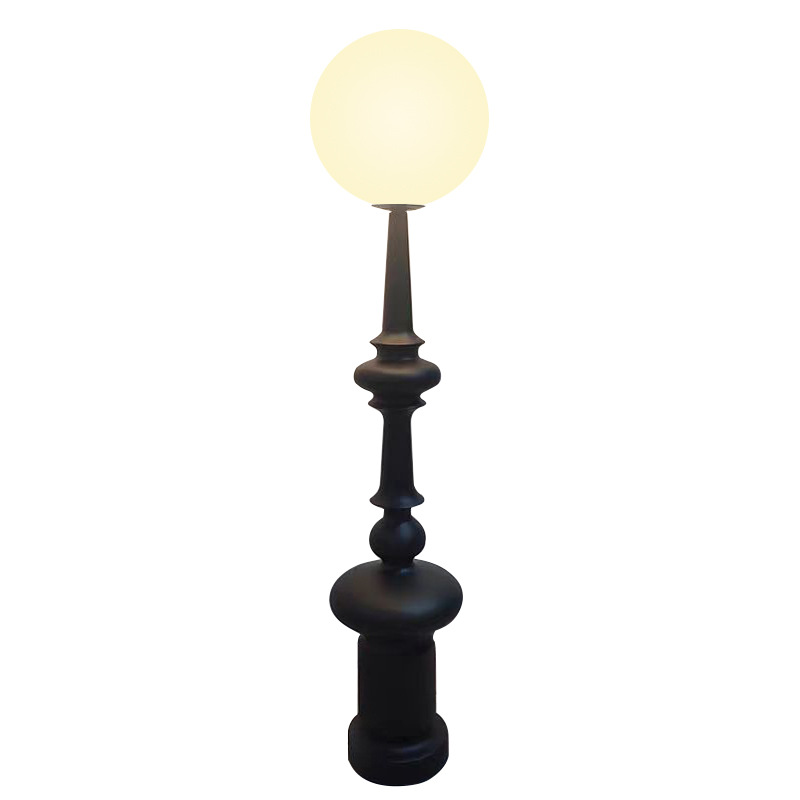 V488-FLITD-FL-89695-00 Retro Roman Living Room Floor Lamp Bedroom Art Sense Medieval - Image 1
