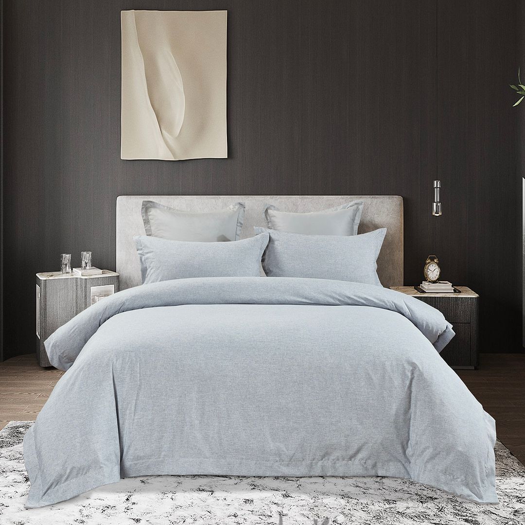 V493-ASK-23-150760-00 Tailored Super Soft Quilt Cover Set - Super King Size - Image 1