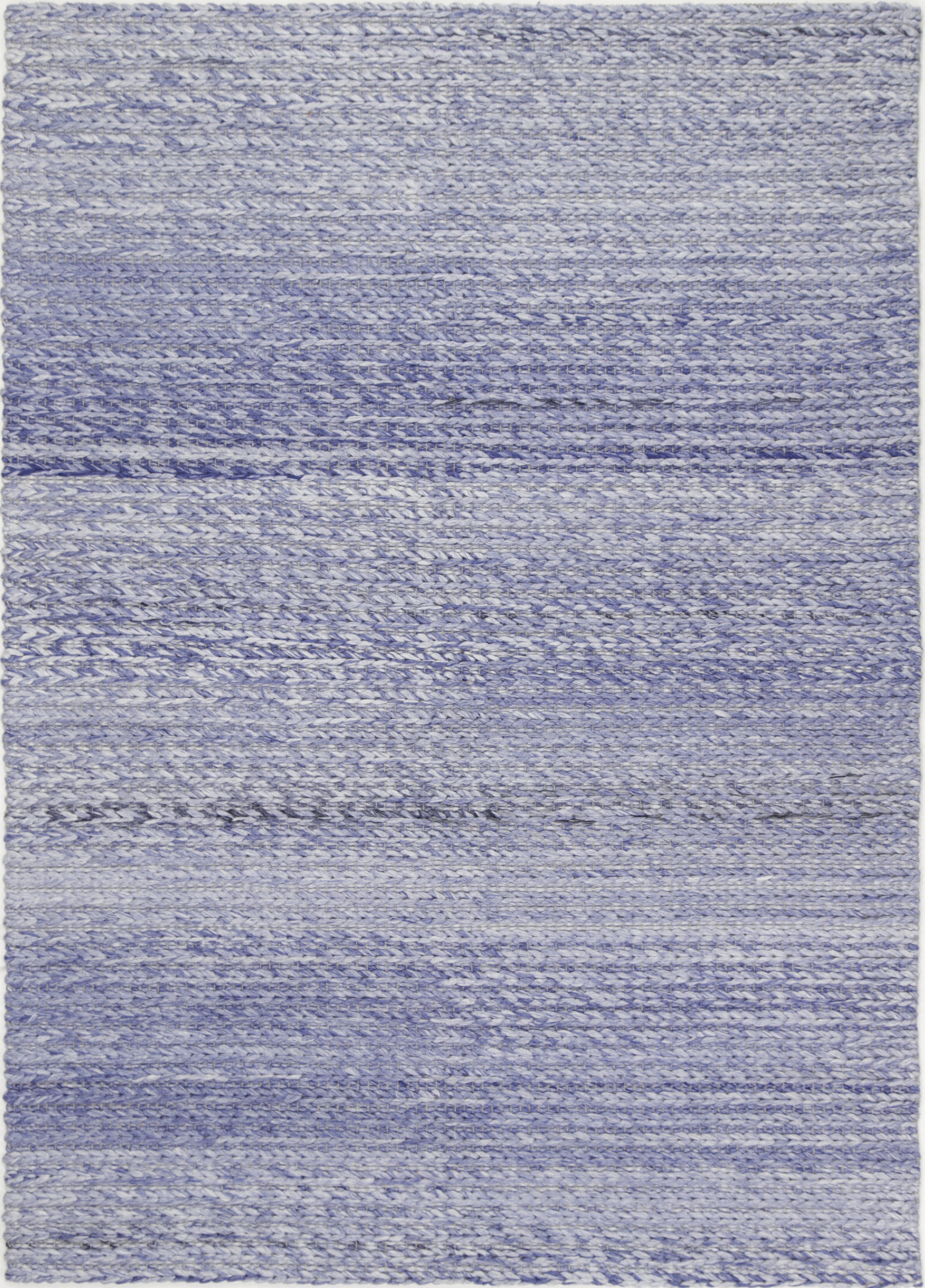 V516-HARL160CUEBLUE-140669-00 Harlow Cue Blue Wool Blend Rug 160x230 - Image 1