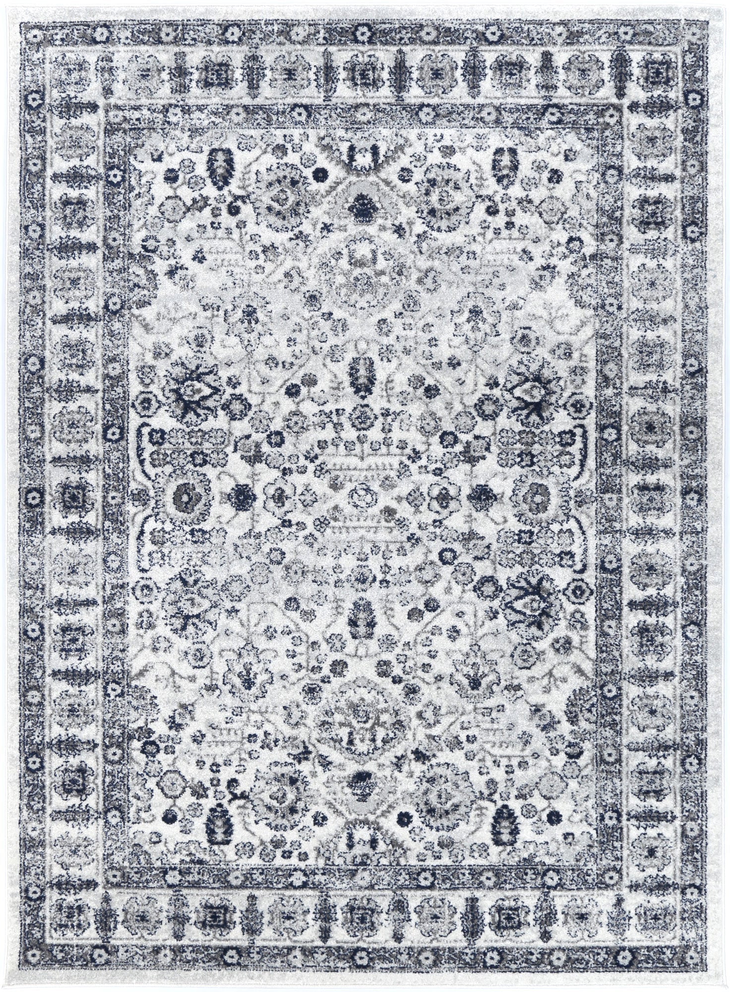 V516-PROV16016-140879-00 Provence Prov16 Cream/L.Grey 160X230 - Image 1