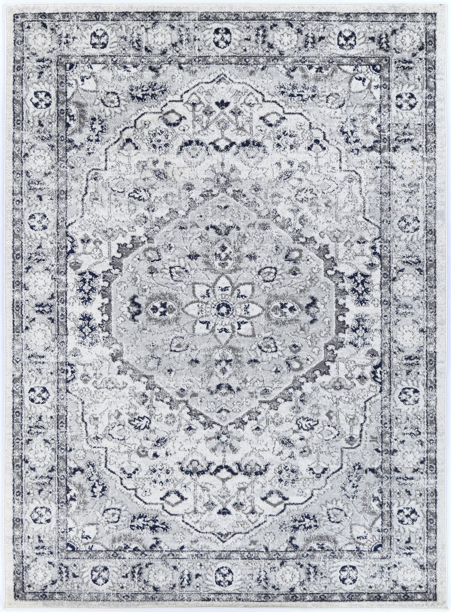 V516-PROV16023-140912-00 Provence Prov23 Cream/Grey 160X230 - Image 1