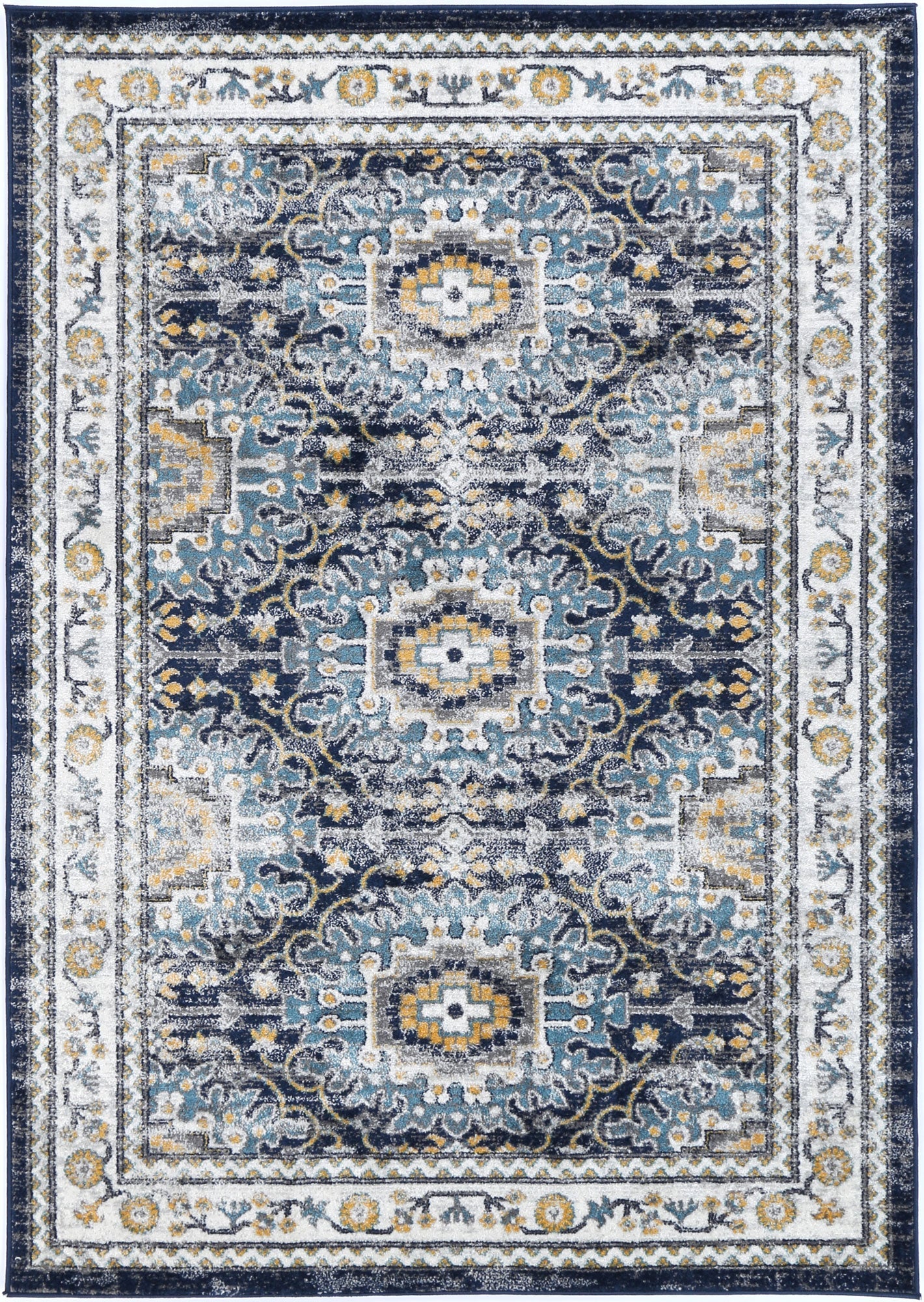 V516-PROV28021-140902-00 Provence Prov21 Grey/D.Blue 280X380 - Image 1