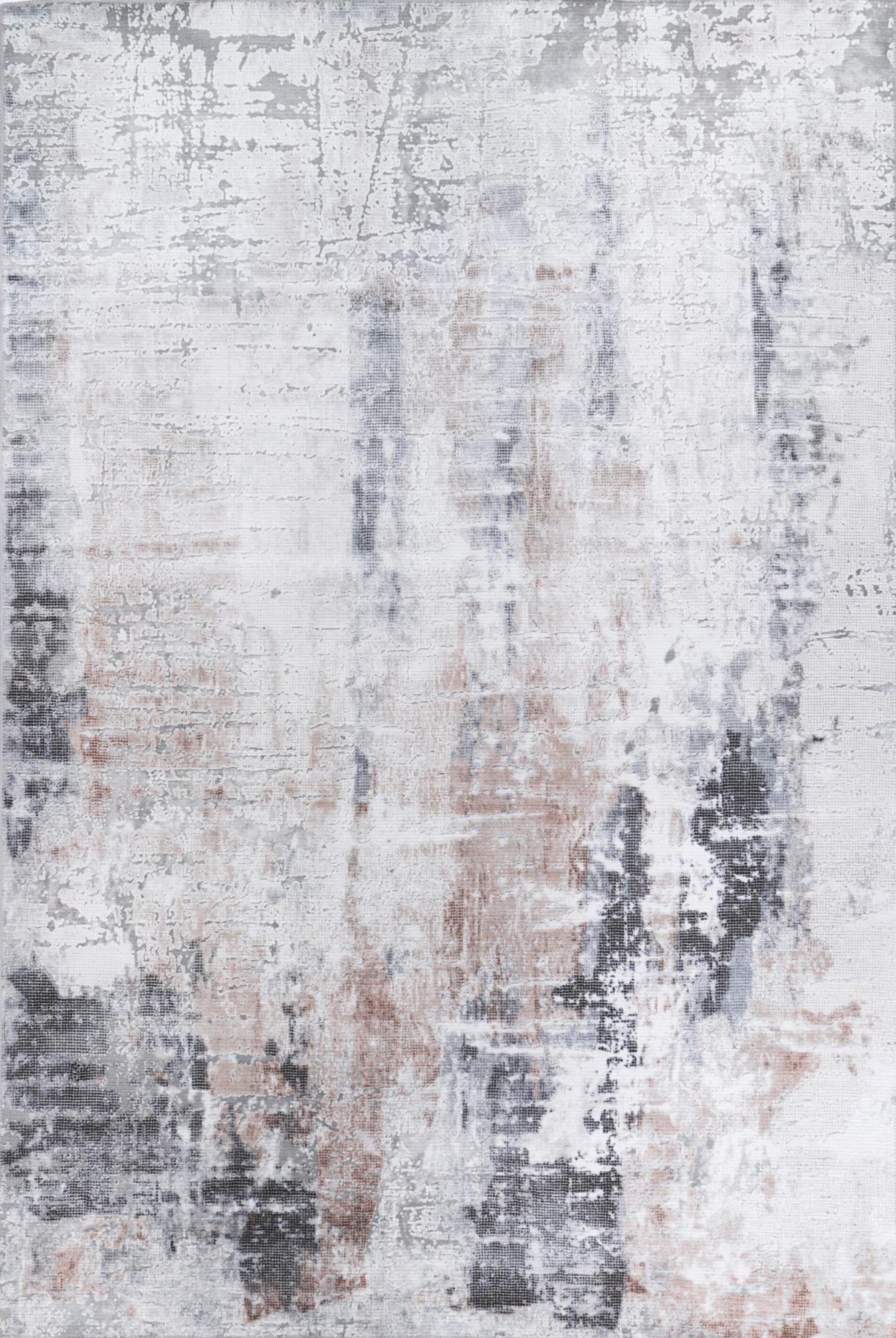 V516-VINT280228602-140388-00 vintage-crown-leopold-ash-ivory-distressed-vintage-rug 280x380 - Image 1