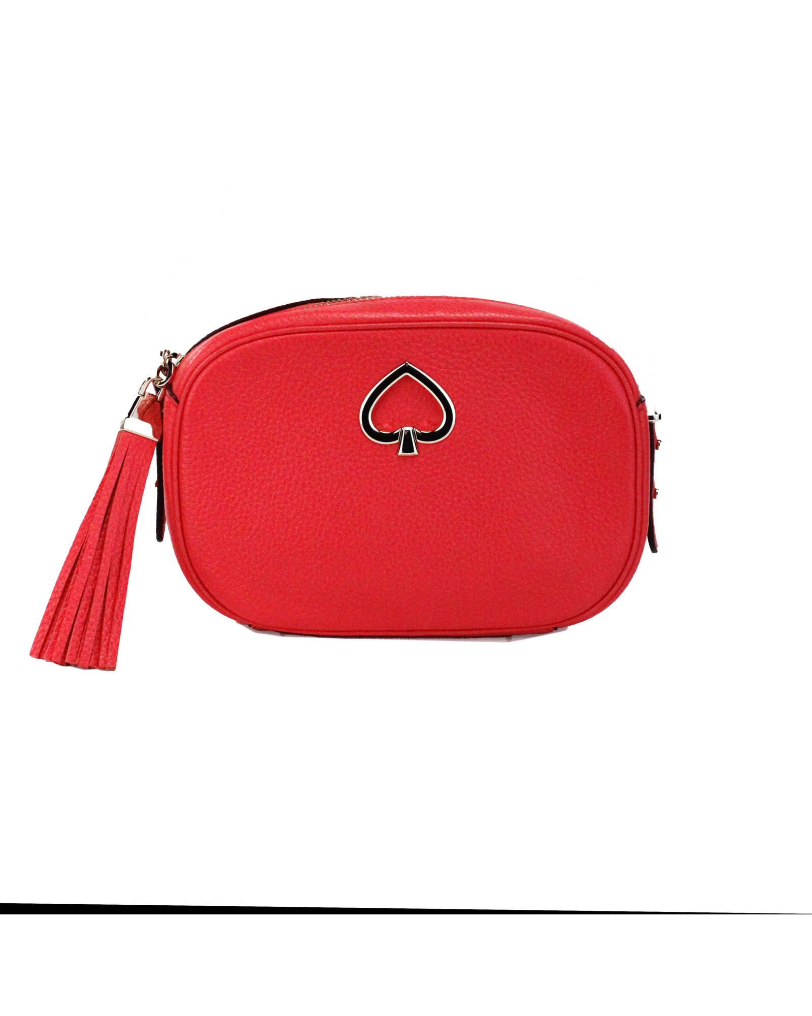 V539-11194-202506111540-00 Kate Spade Women's Kourtney Small Stoplight Pebble Leather Camera Bag Crossbody Handbag - One Size - Image 1