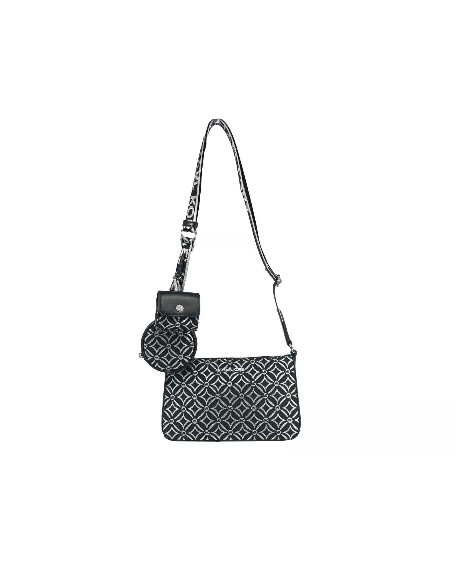 V539-84100-202506111635-00 Michael Kors Women's Crossbody Tech Attacht Bag Purse Black - One Size - Image 1