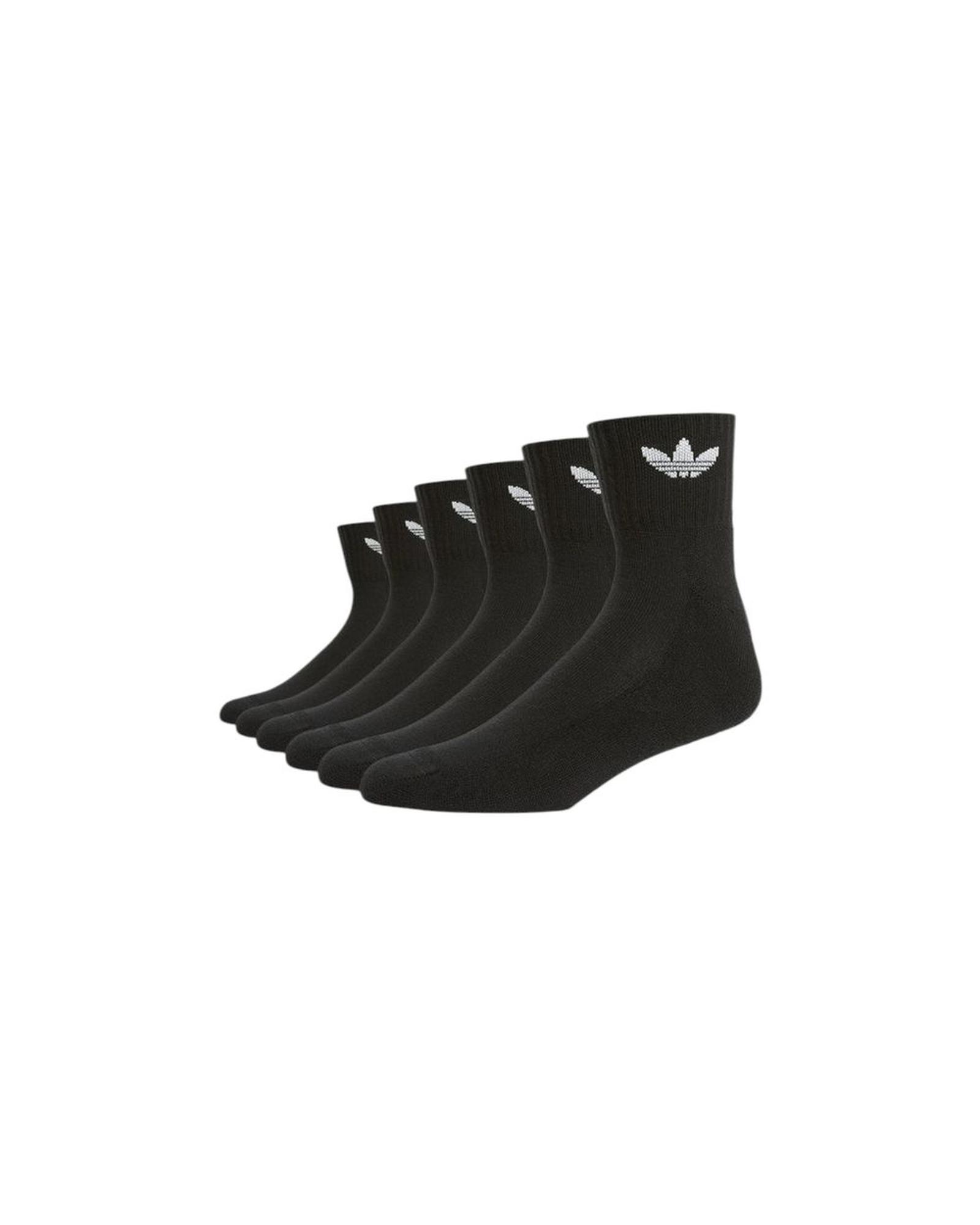 V539-AD-16065200009-37-39-202506111730-00 Adidas Men's Black Cotton Sock - 37-39 US - Image 1