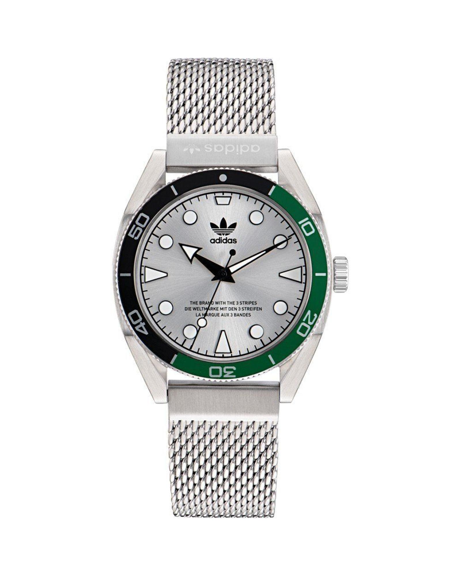 V539-ADAOFH22503AC-202506111752-00 Adidas Unisex's Gray Stainless Steel Watch - One Size - Image 1