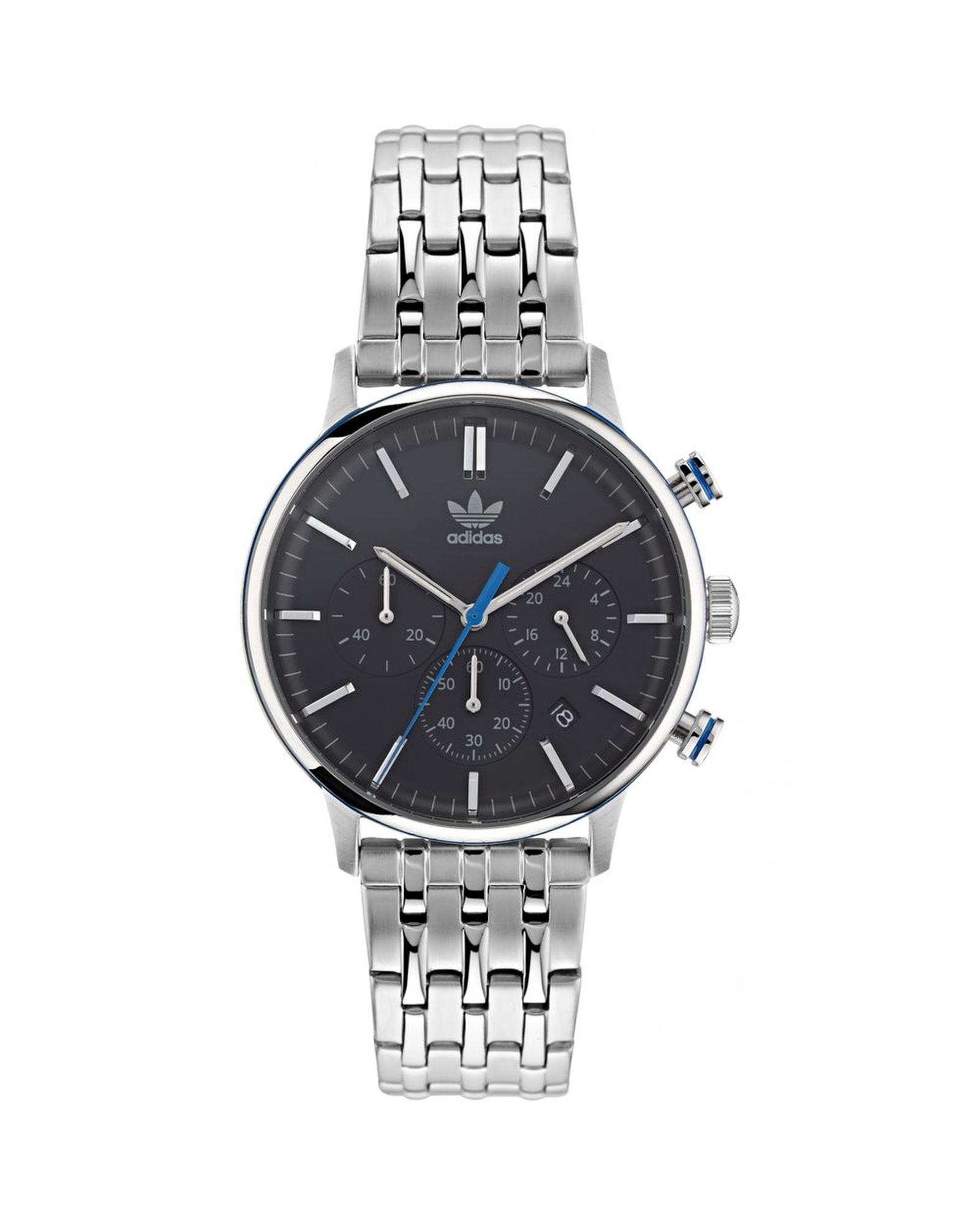 V539-ADAOSY22018AC-202506111830-00 Adidas Men's Gray Stainless Steel Watch - One Size - Image 1
