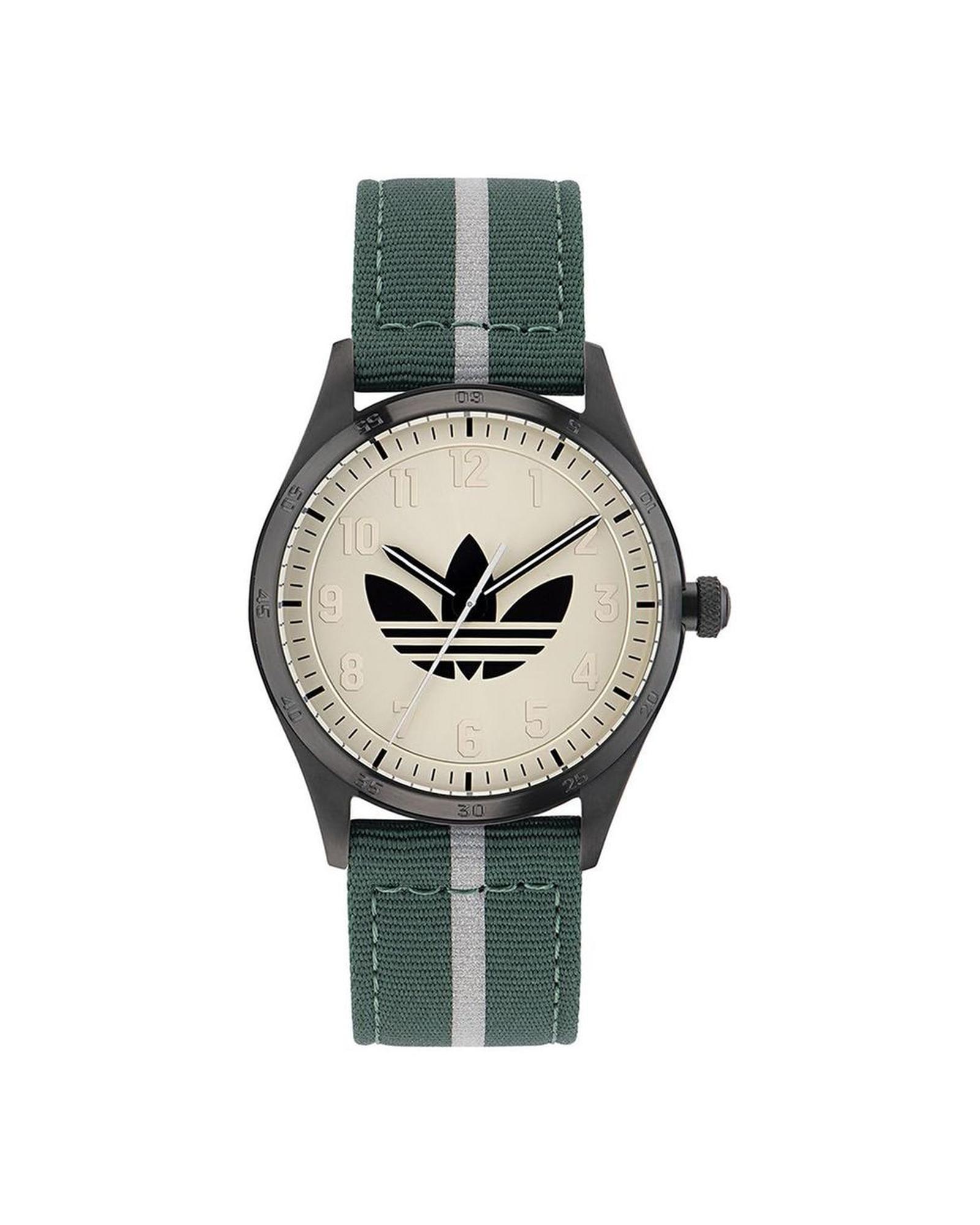V539-ADAOSY23042AC-202506111837-00 Adidas Men's Green Fabric Watch - One Size - Image 1