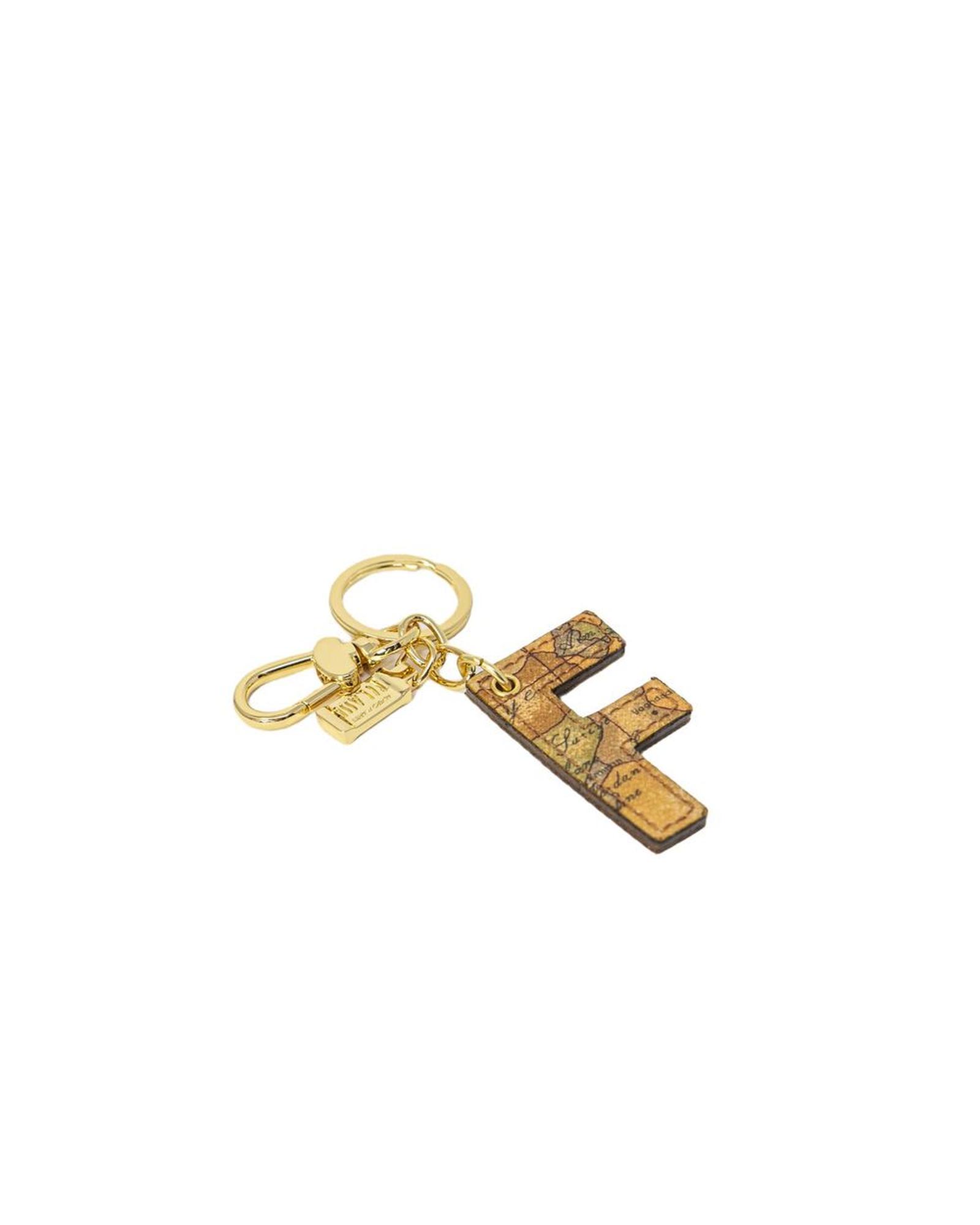 V539-ALMAPRCL-8004800127-202506111927-00 Alviero Martini Prima Classe Women's Beige Polyethylene Keychain - One Size - Image 1