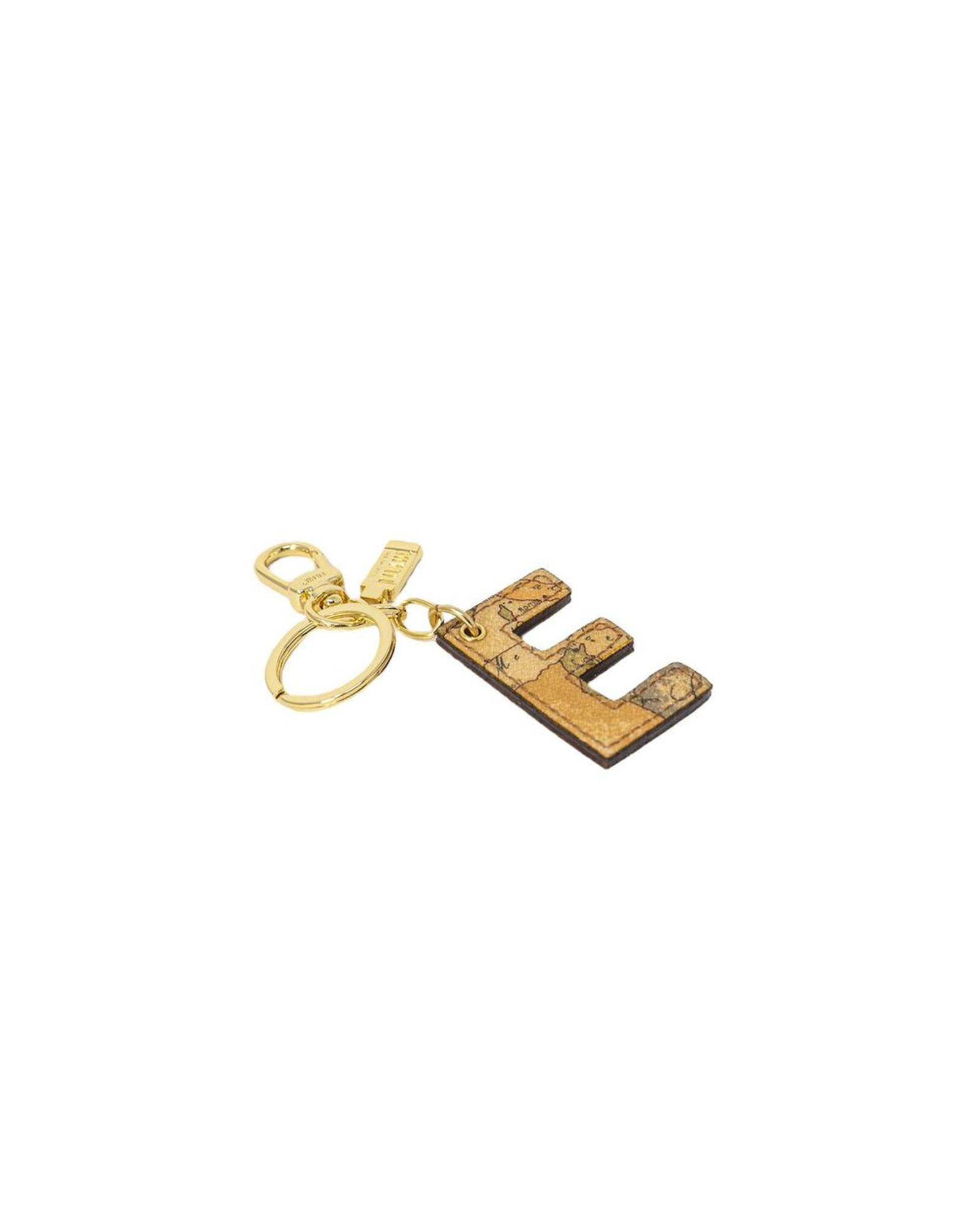 V539-ALMAPRCL-8005300127-202506111930-00 Alviero Martini Prima Classe Women's Beige Leather Keychain - One Size - Image 1