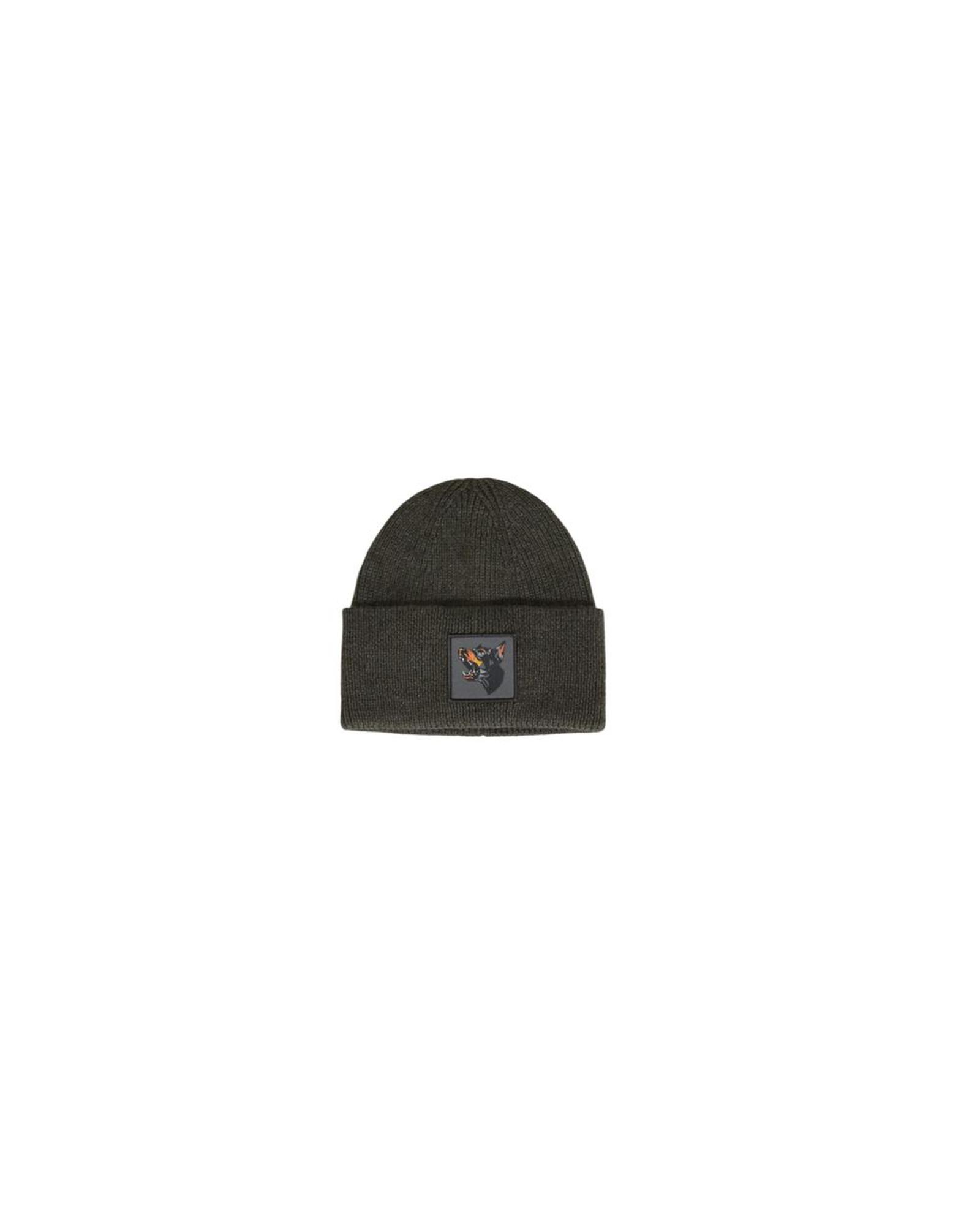 V539-AN-14636600149-UNI-202506111612-00 Antony Morato Men's Green Wool Hats & Cap - One Size - Image 1