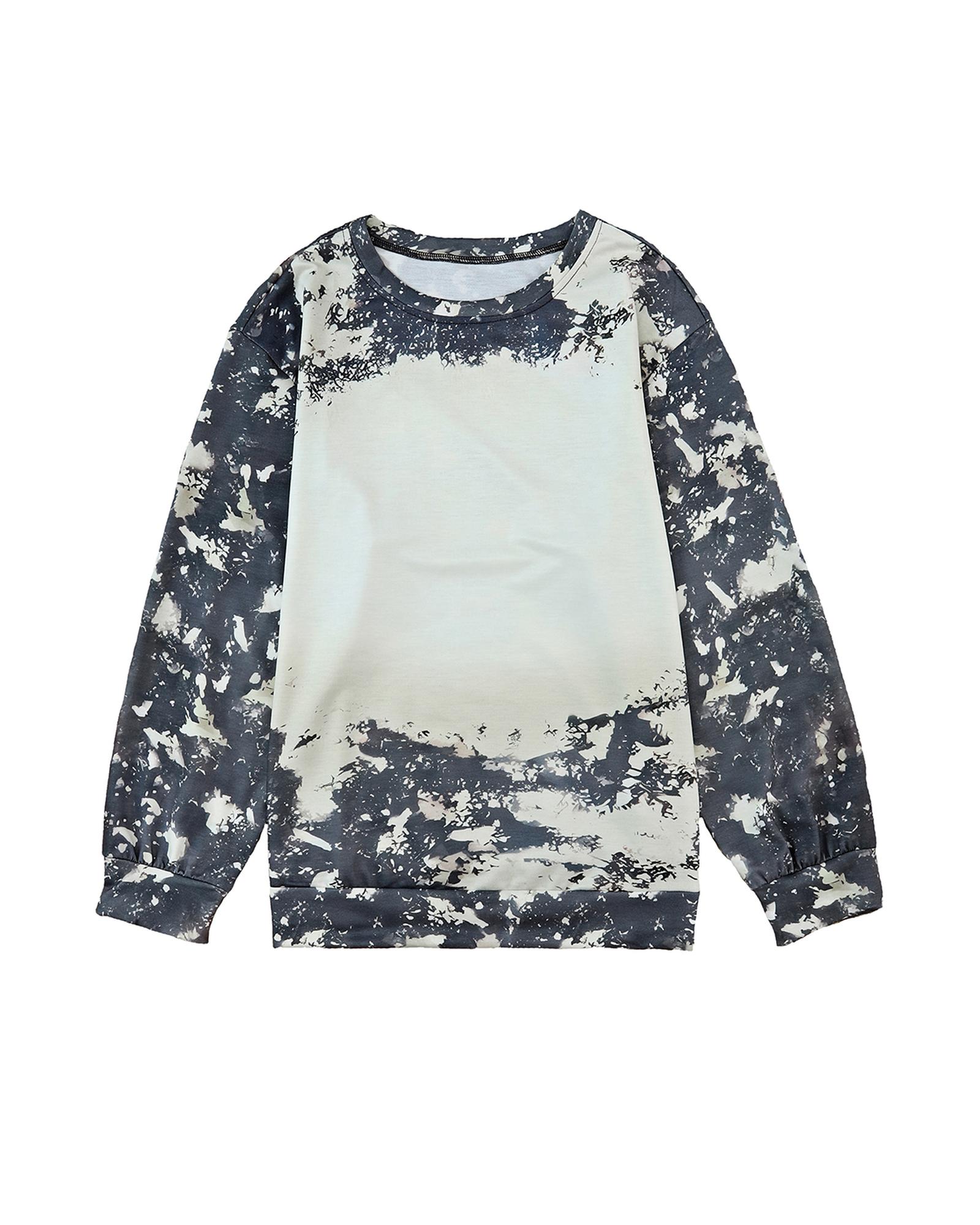 V539-AZEXDC25122256-22-XL-202508261305-00 Azura Exchange Vintage Bleached Tie Dye Long Sleeve Top - XL - Image 1