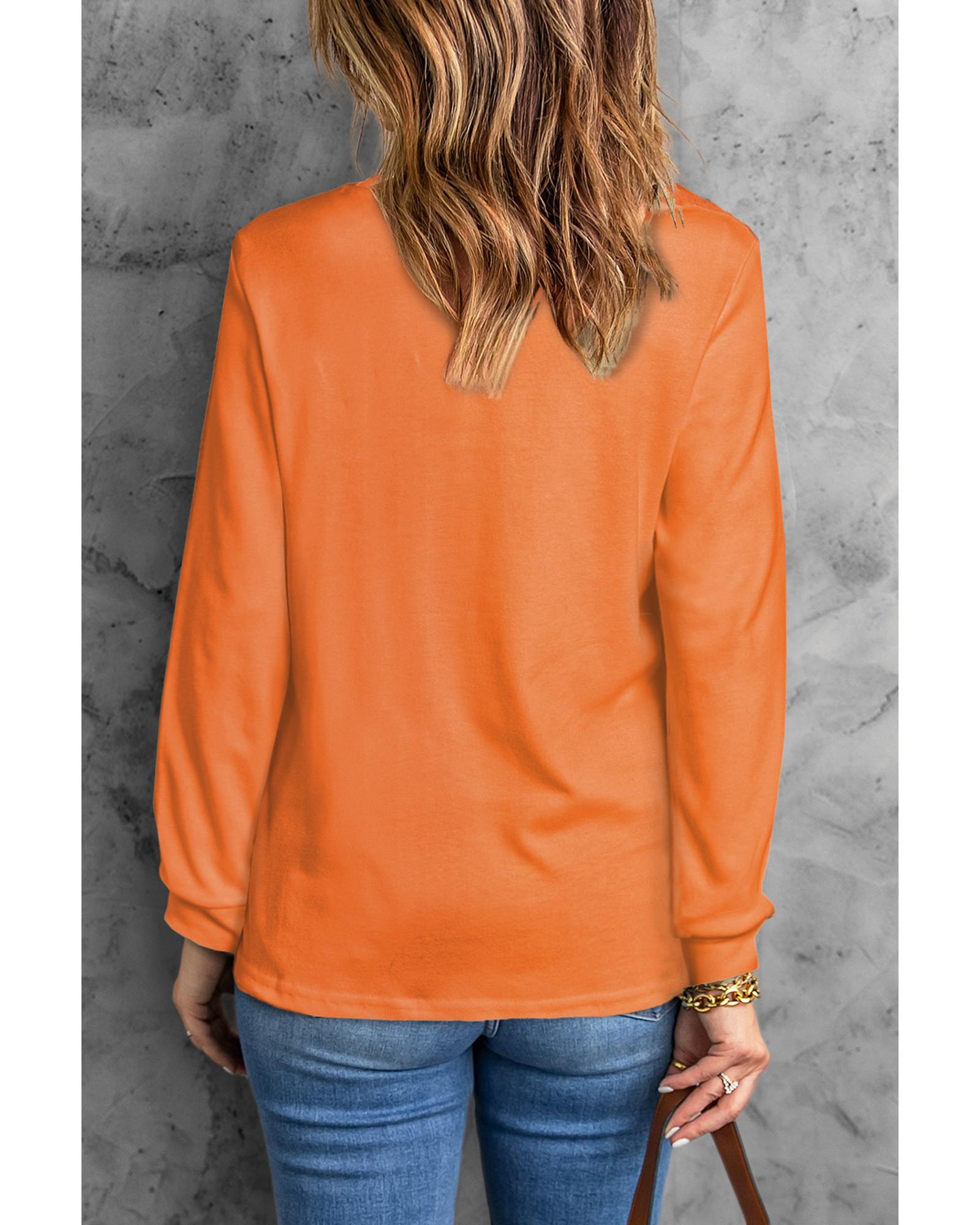 V539-AZEXDC25122950-14-M-202508290700-00 Azura Exchange Graphic Print Long Sleeve Top - M - Image 1