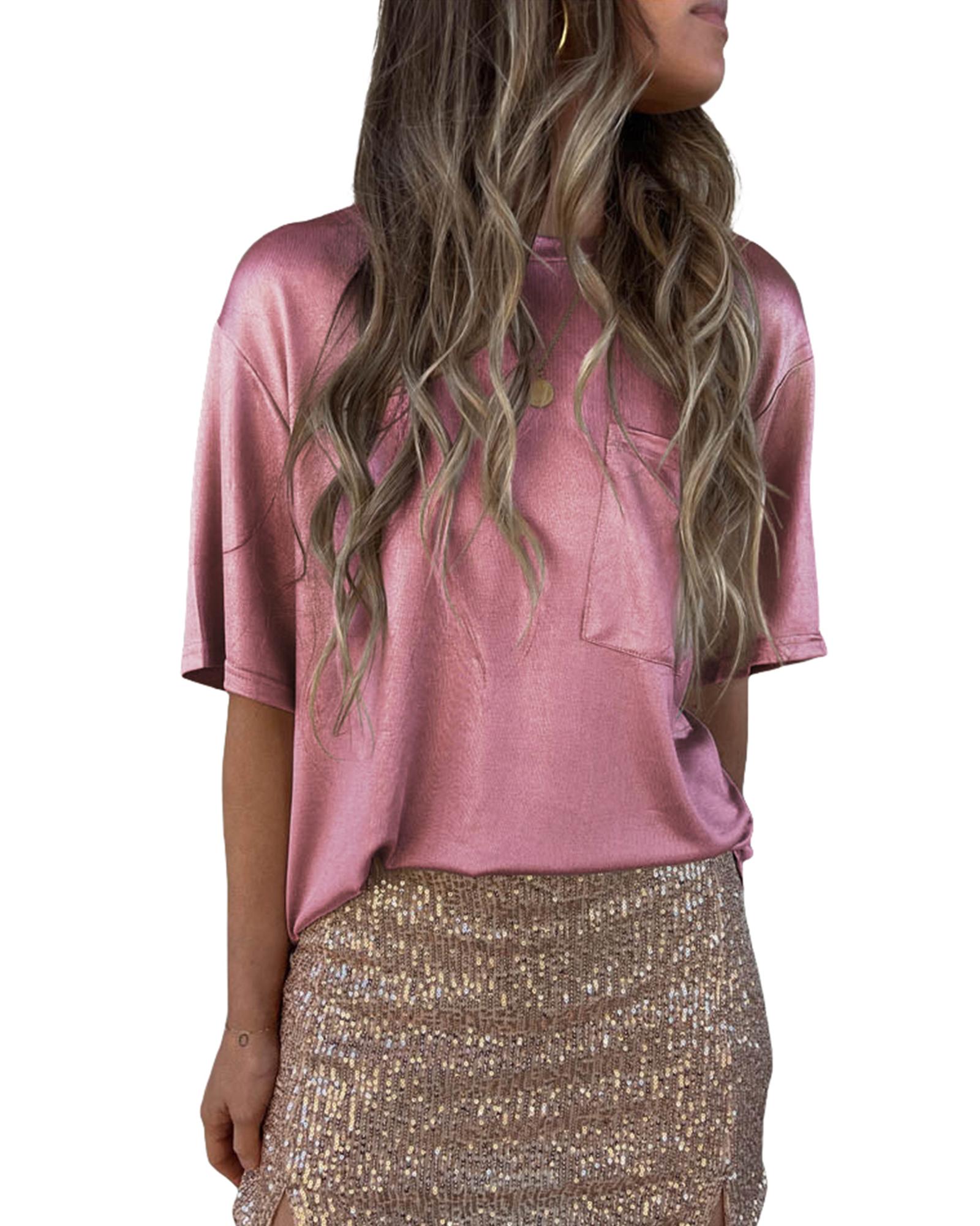 V539-AZEXDC25220162-10-XL-202508251715-00 Azura Exchange Loose Fit Short Sleeve T-Shirt - XL - Image 1