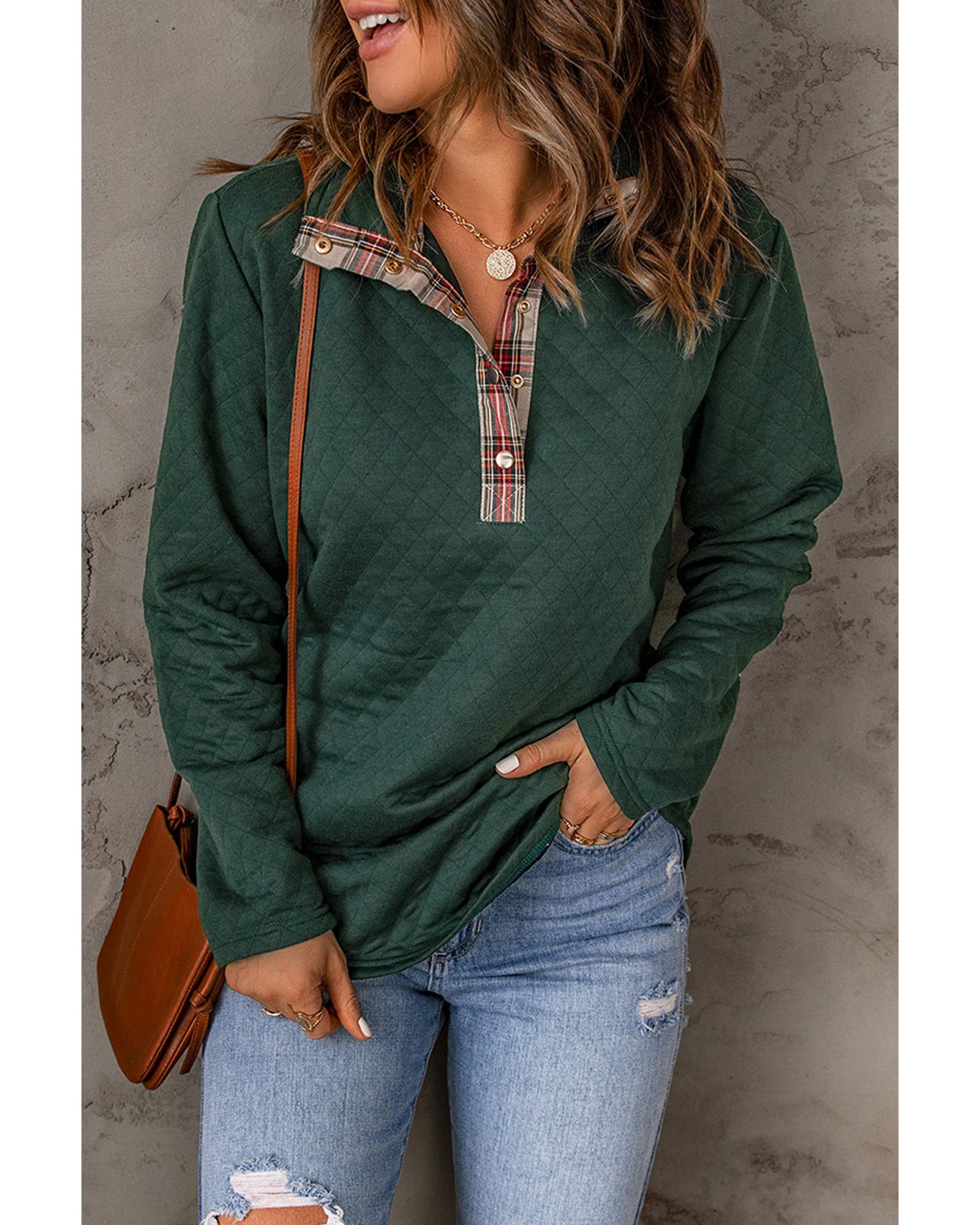 V539-AZEXDC25312136-9-XL-202508260345-00 Azura Exchange Geometric Texture Sweatshirt - XL - Image 1
