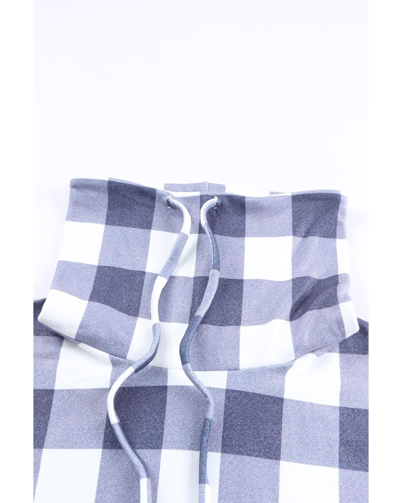 V539-AZEXDC25312368-20-M-202508260130-00 Azura Exchange Patchwork Cowl Neck Sweatshirt - M - Image 1