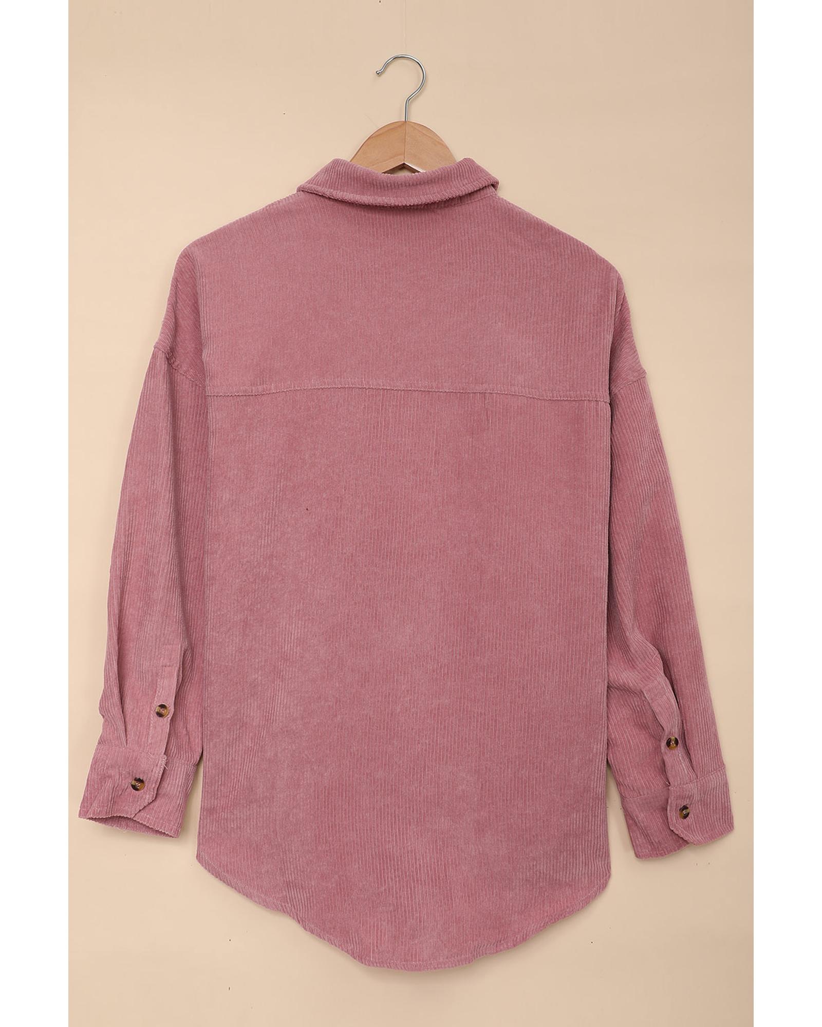 V539-AZEXDC255320-10-4XL-202508261145-00 Azura Exchange Button Pocket Corduroy Shirt - 4XL - Image 1