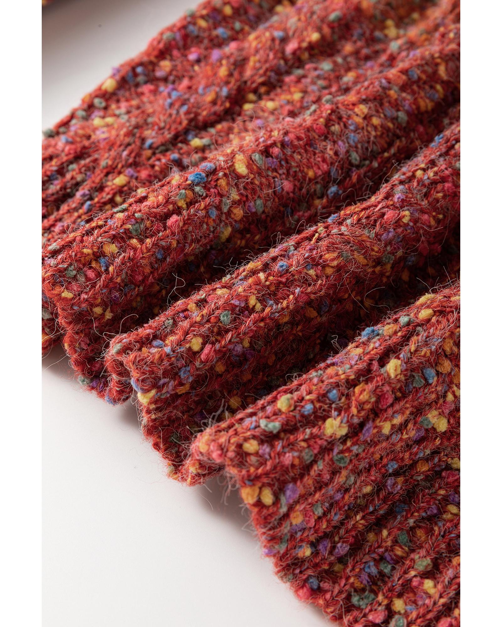 V539-AZEXDC2725911-P22-L-202506140237-00 Multicolour Colorful Confetti Wool Ball Knitted Sweater - L - Image 1