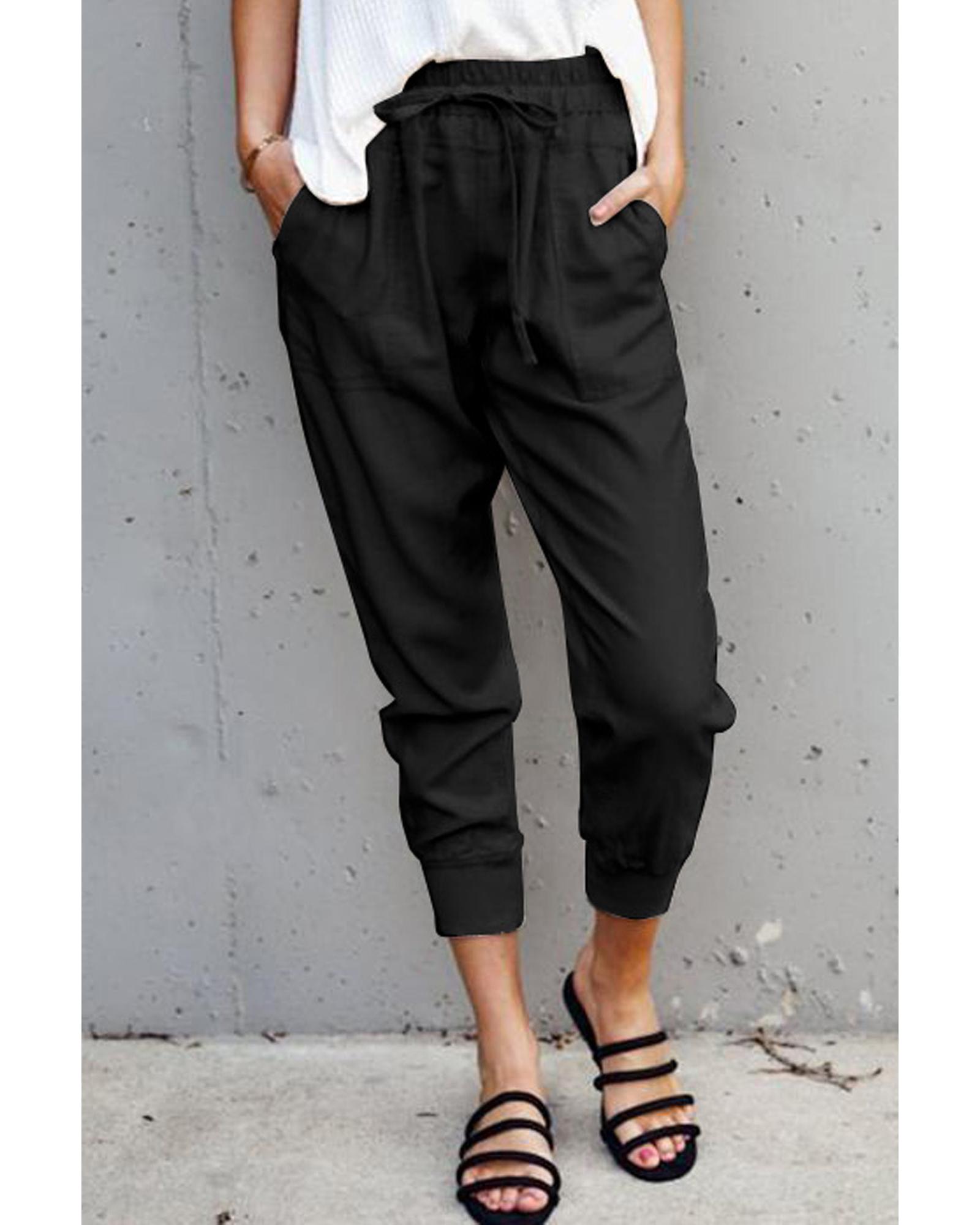 V539-AZEXDC77688-2-M-202508290450-00 Azura Exchange Pockets Pants - M - Image 1