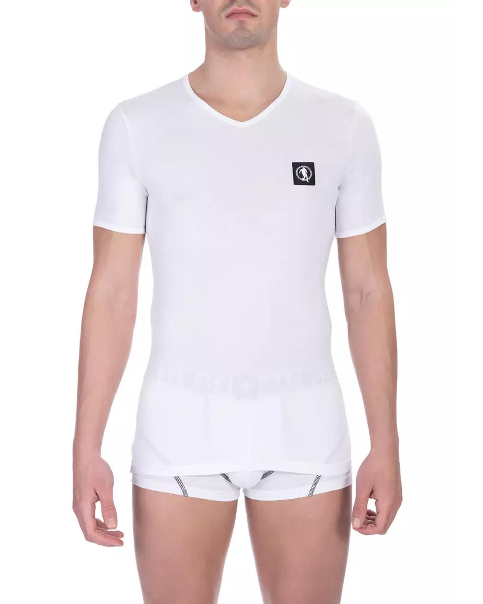 V539-BI-21814-XL-202508312215-00 V-neck T-shirt in Soft Cotton Fabric XL Men - Image 1
