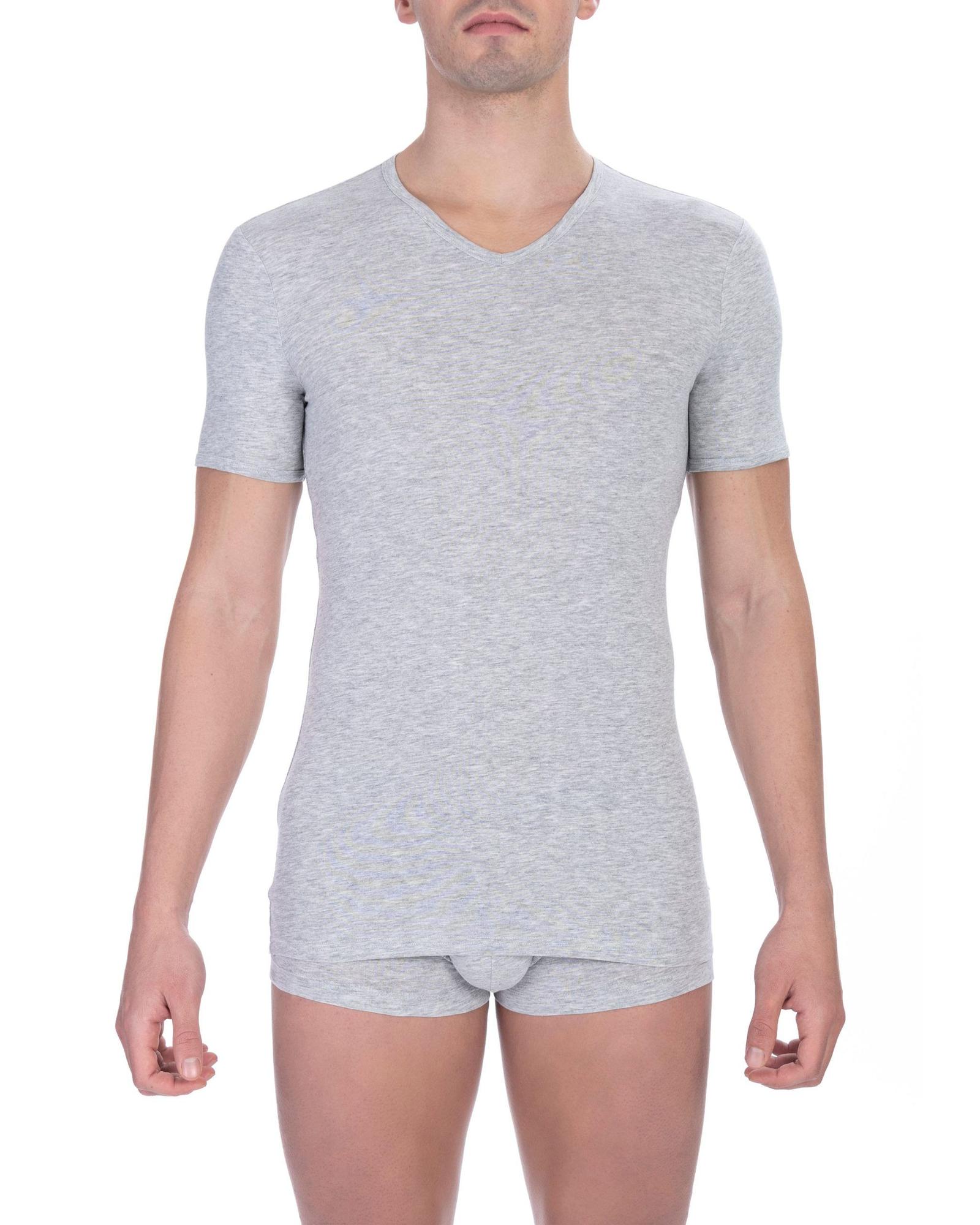 V539-BI-22369-M-177071-00 Bikkembergs Men's Gray Cotton T-Shirt - M - Image 1