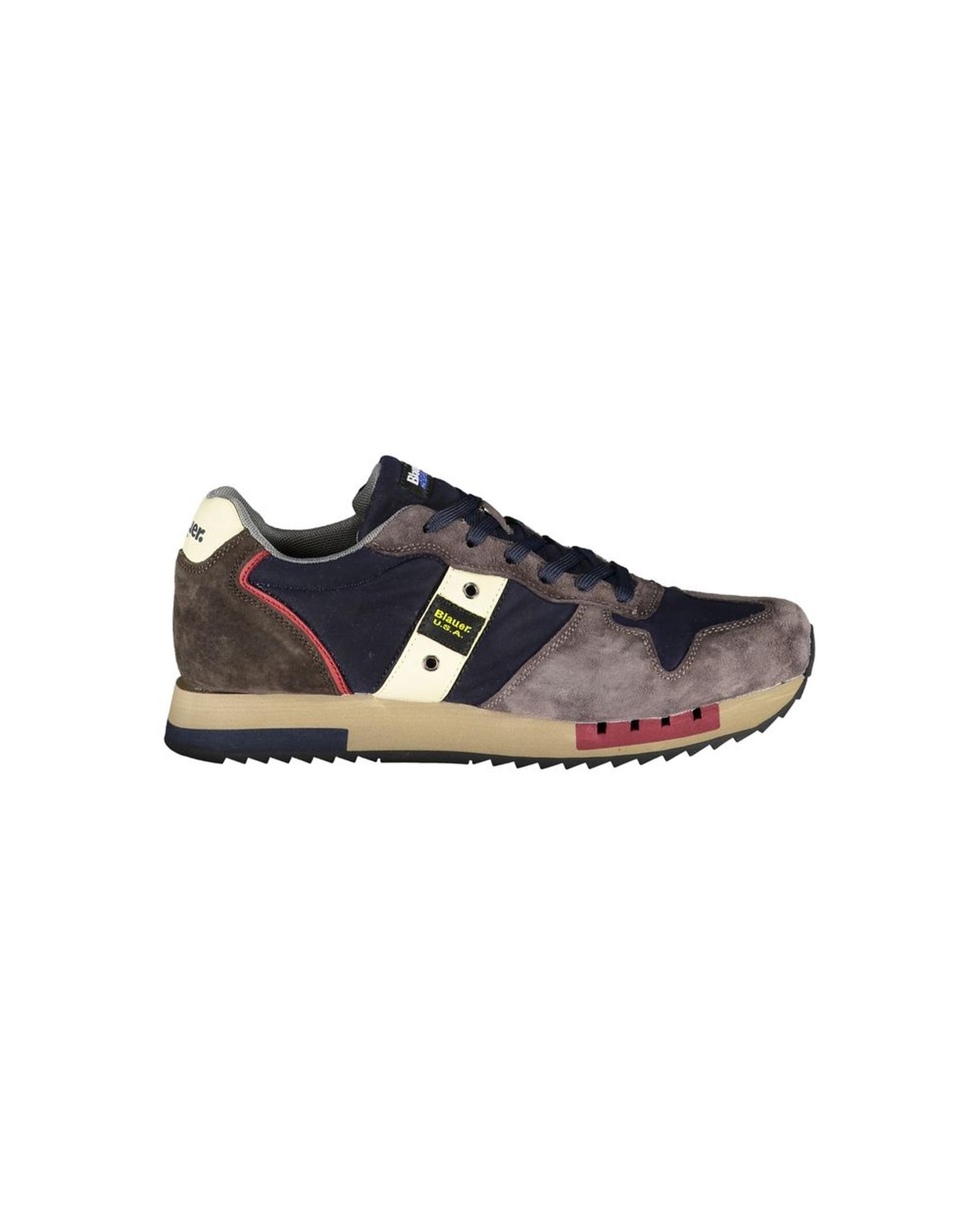 V539-BL-23157-EU43US10-202506160040-00 Blauer Men's Blue Polyester Sneaker - 43 EU - Image 1