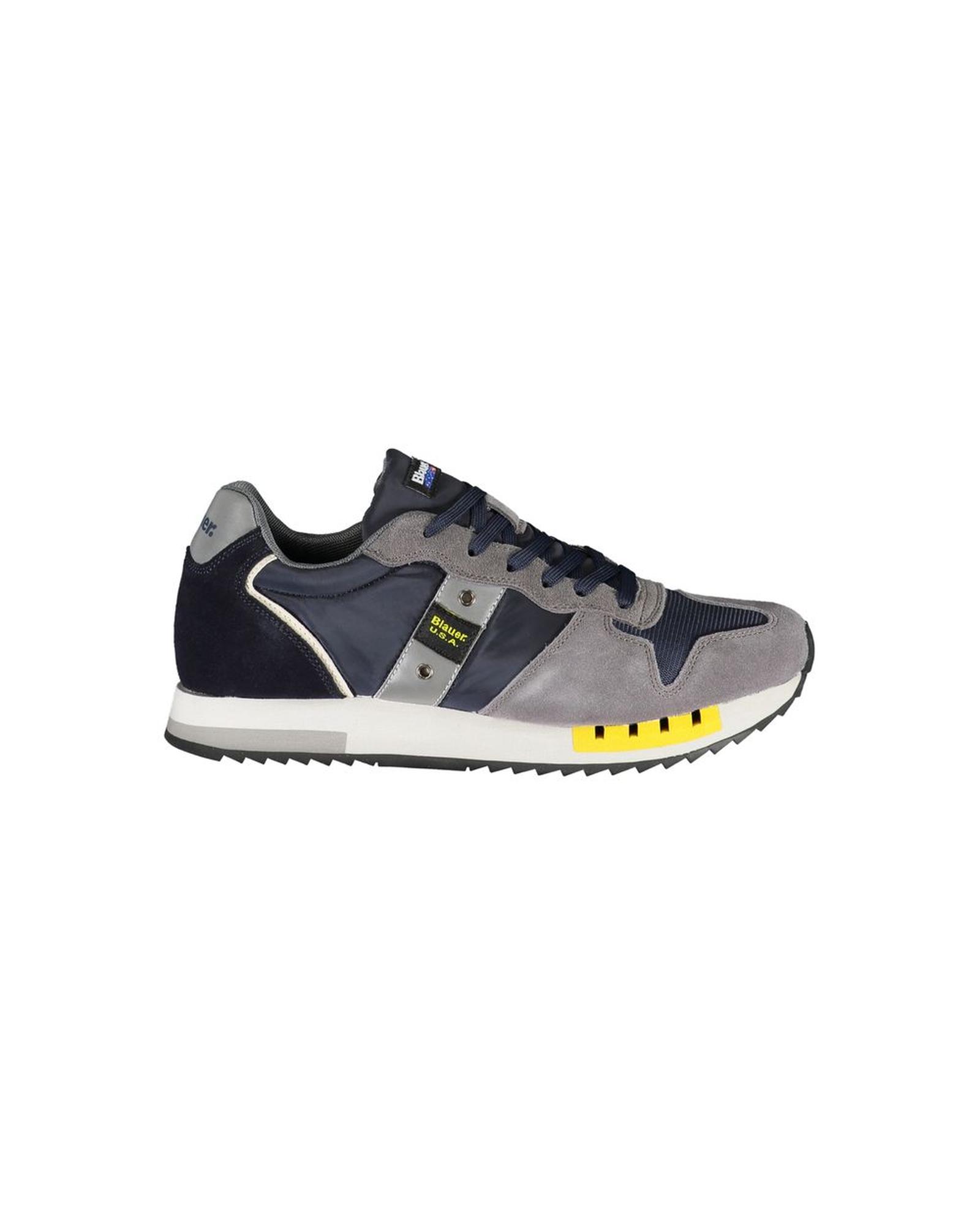 V539-BL-23166-EU40US7-202506160041-00 Blauer Men's Blue Polyester Sneaker - 40 EU - Image 1