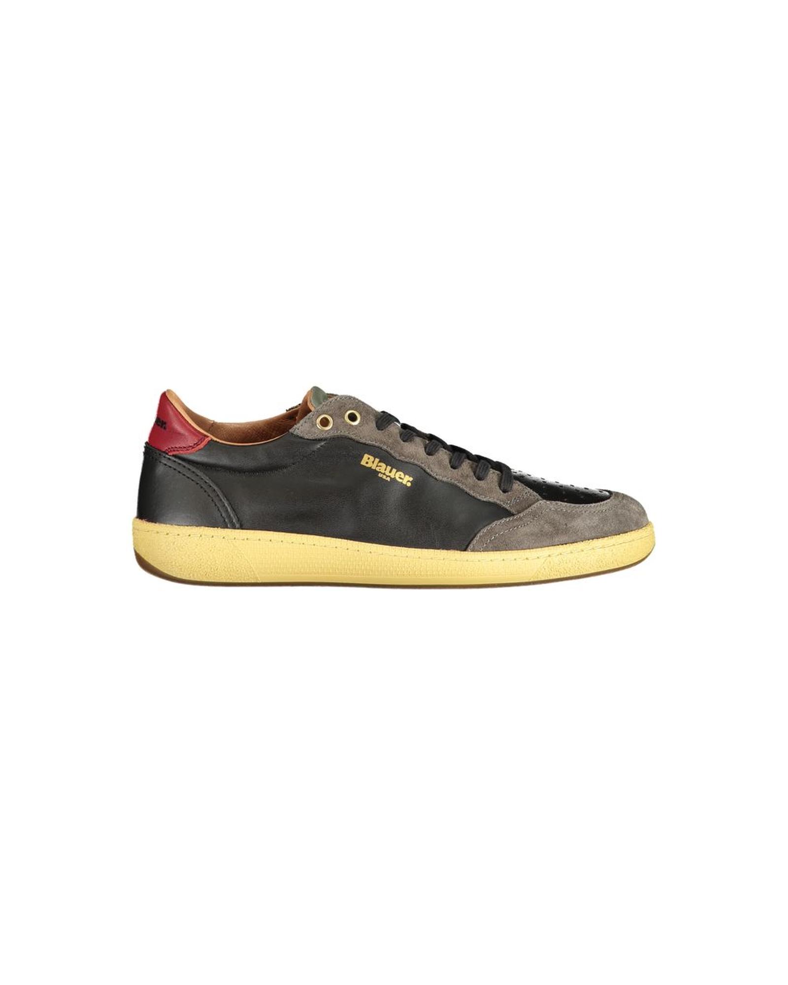 V539-BL-33848-EU44US11-202506160112-00 Blauer Men's Black Polyester Sneaker - 44 EU - Image 1