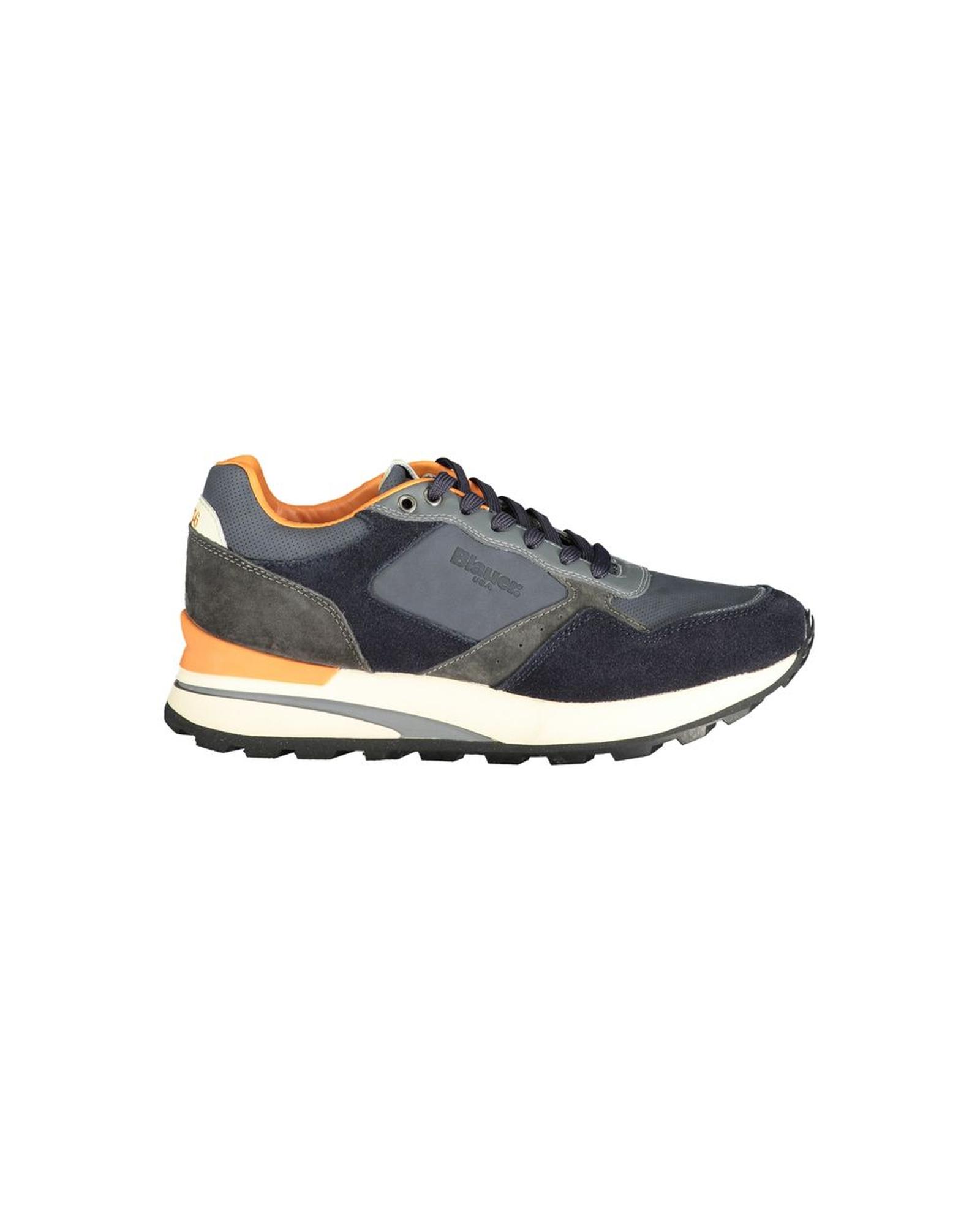V539-BL-33857-EU42US9-202506160126-00 Blauer Men's Blue Polyester Sneaker - 42 EU - Image 1
