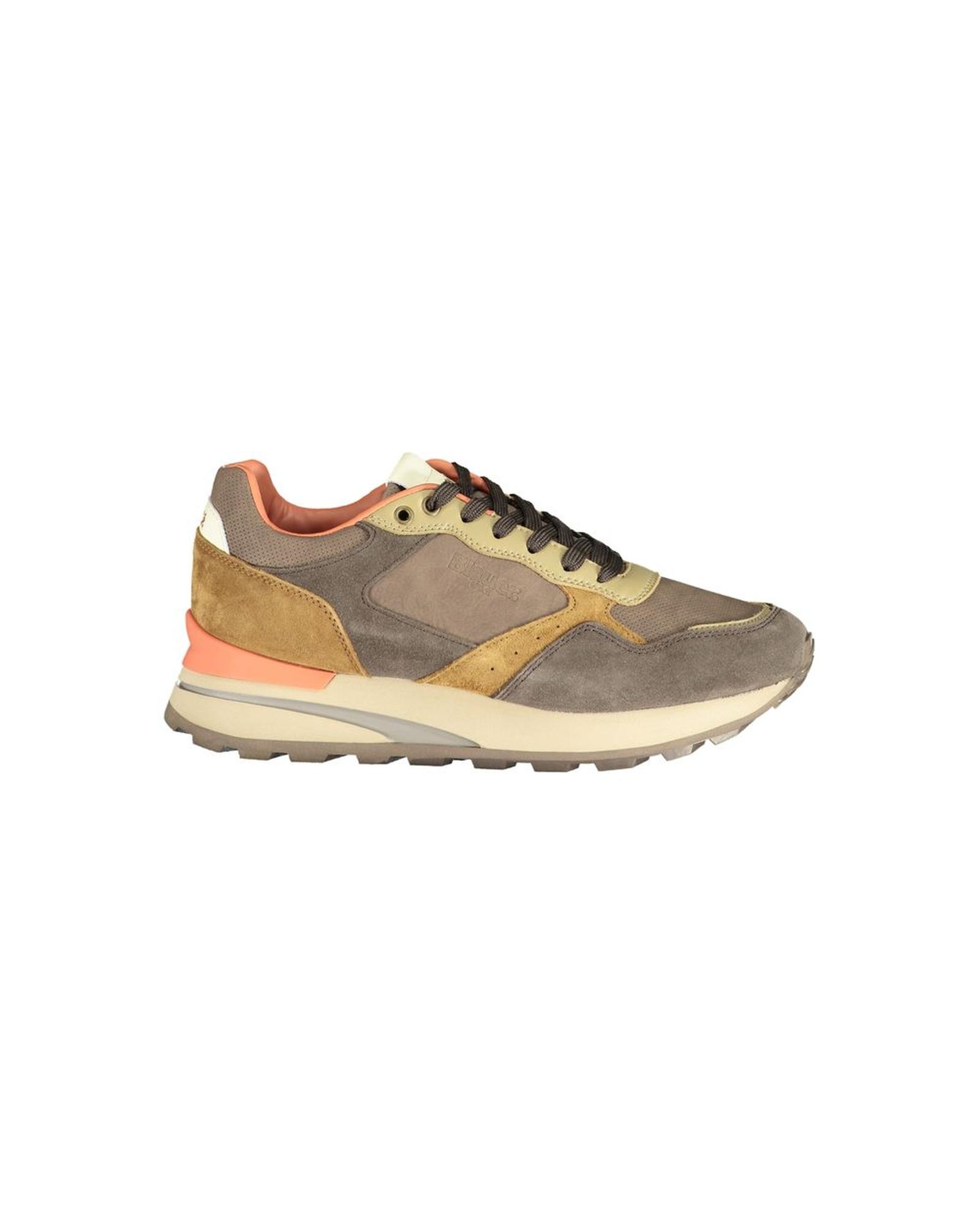 V539-BL-33861-EU42US9-202506160131-00 Blauer Men's Brown Polyester Sneaker - 42 EU - Image 1