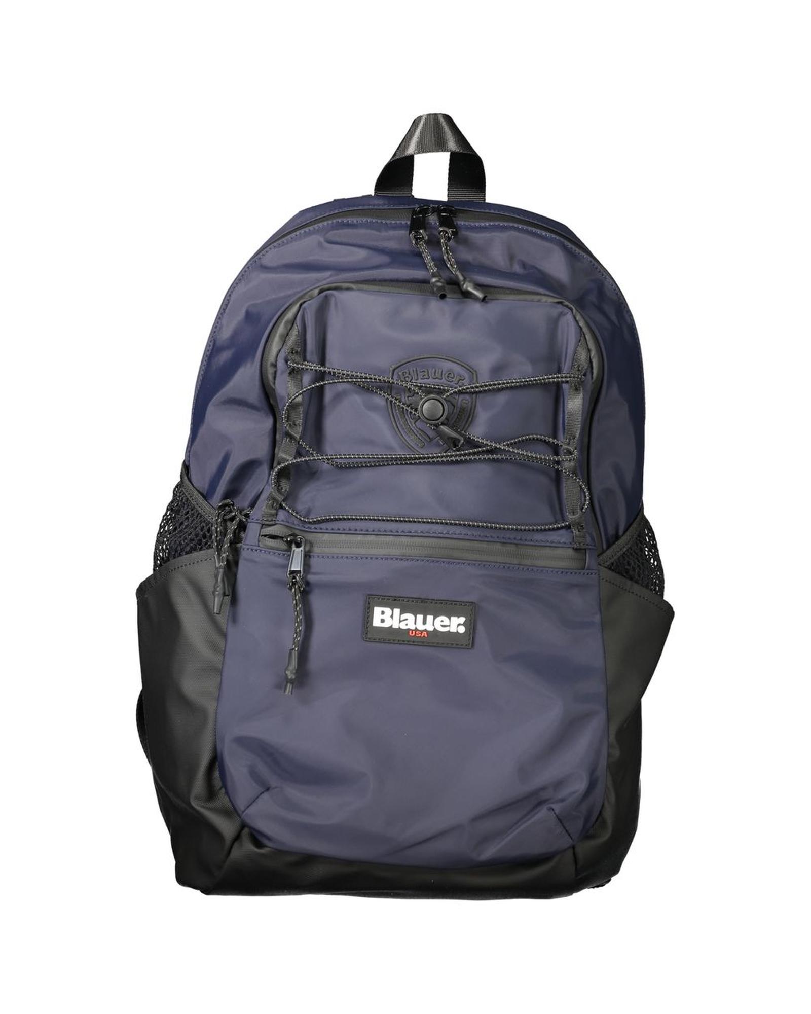 V539-BL-34059-202506160132-00 Blauer Men's Blue Polyester Backpack - One Size - Image 1