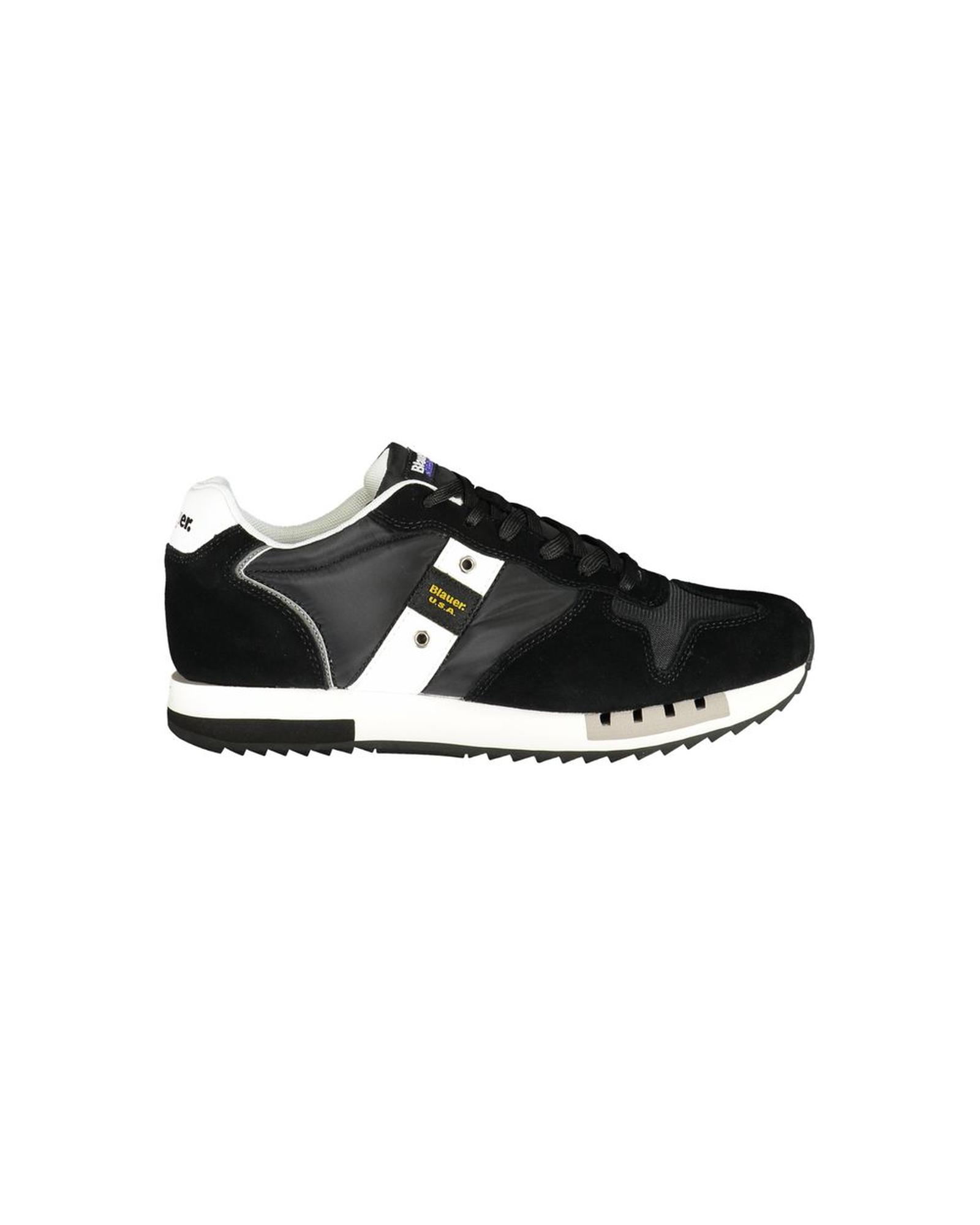 V539-BL-35535-EU42US9-202506160136-00 Blauer Men's Black Polyester Sneaker - 42 EU - Image 1