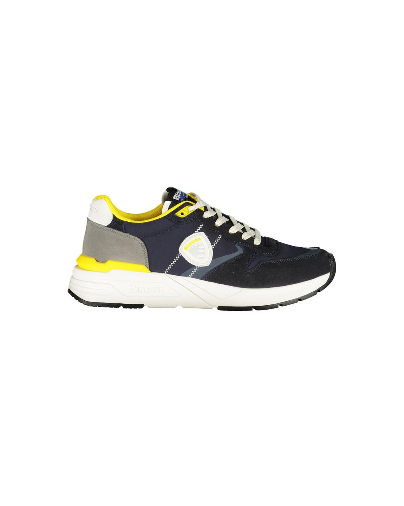 V539-BL-35537-EU41US8-202506160142-00 Blauer Men's Blue Polyester Sneaker - 41 EU - Image 1