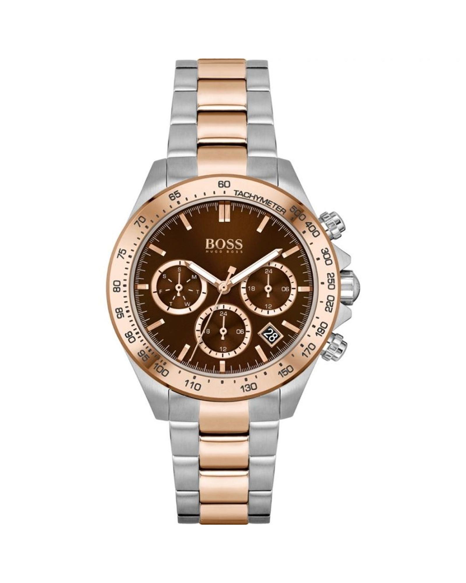 V539-BO1502617AC-202506160008-00 Hugo Boss Men's Bicolor Stainless Steel Watch - One Size - Image 1