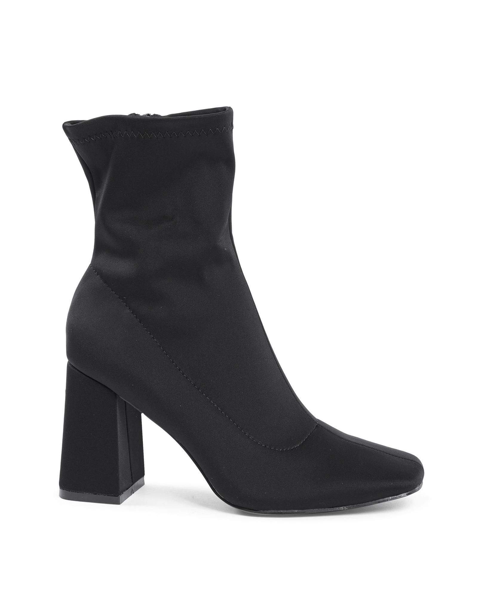 V539-BTB100650-202509031650-00 Fabric Ankle Boot with 9cm Heel - 36 EU - Image 1