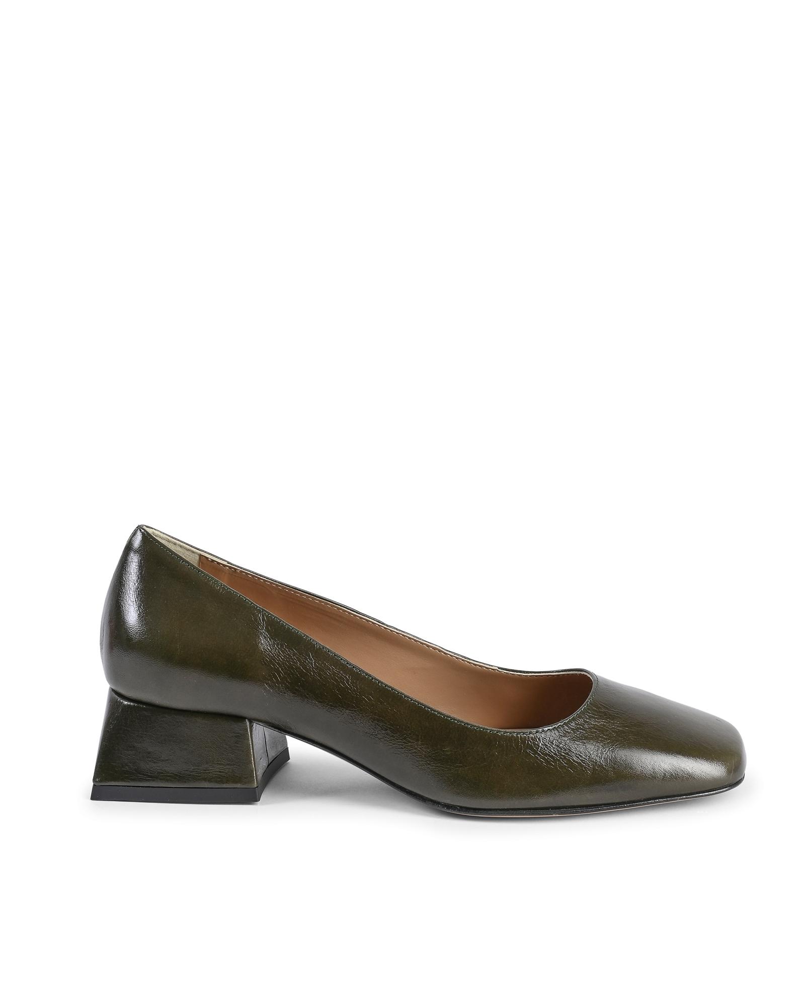 V539-BTB107108-202509031720-00 Leather Heeled Ballerina Shoes - 39 EU - Image 1