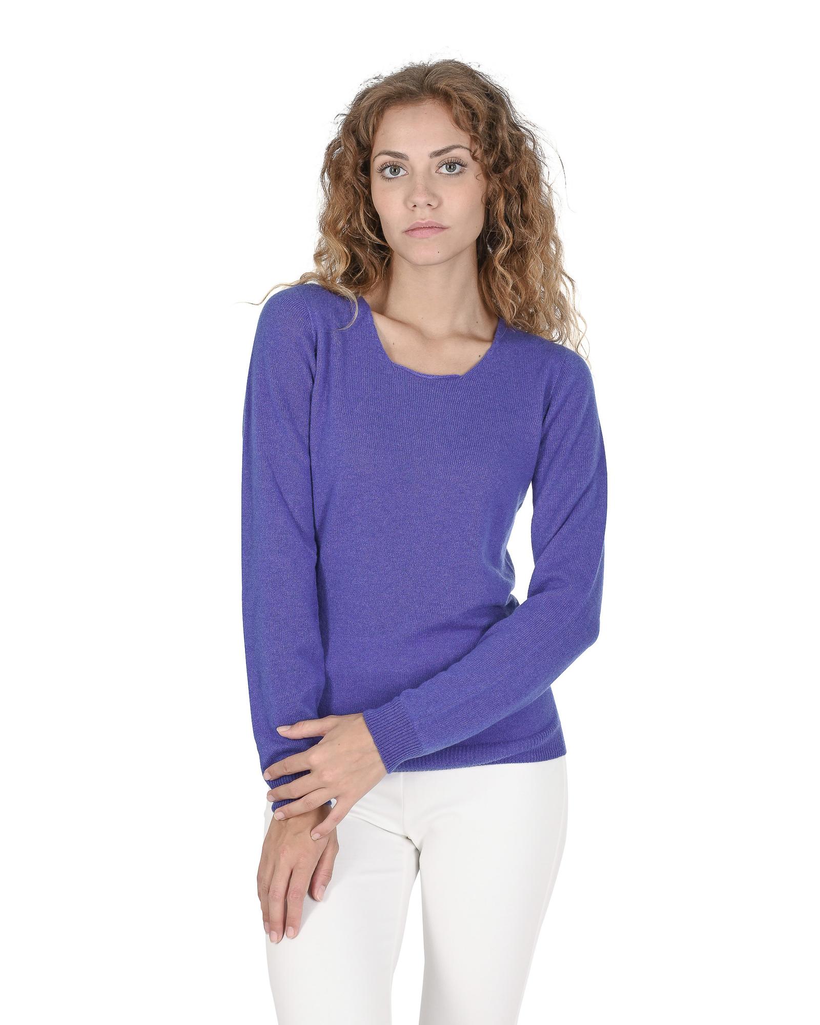 V539-BTB108090-202508311755-00 Square Neck Cashmere Sweater - 40 EU - Image 1