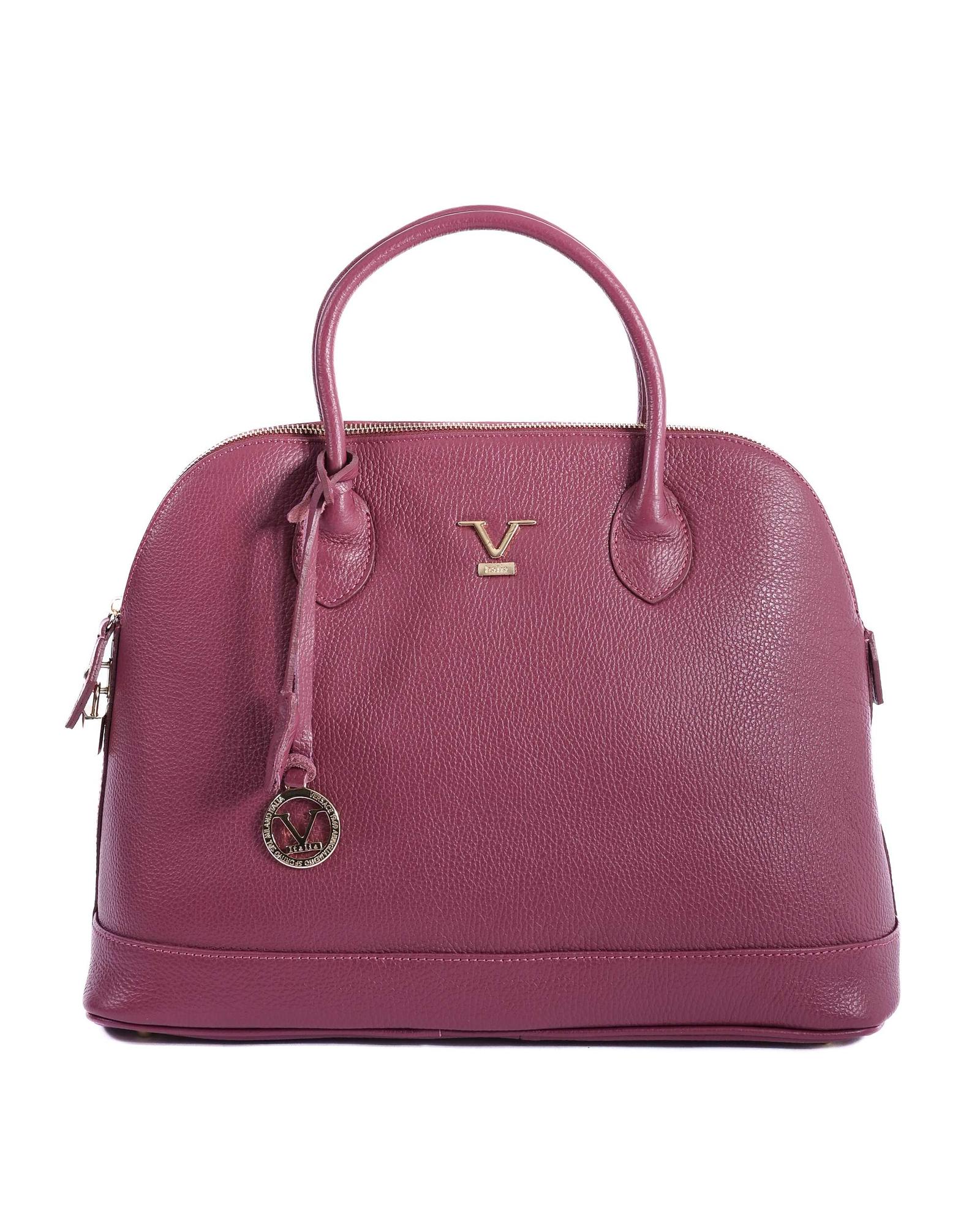 V539-BTB109375-202506160250-00 V Italia by VERSACE 1969 ABBIGLIAMENTO SPORTIVO SRL Women's Leather Tote Bag - One Size - Image 1