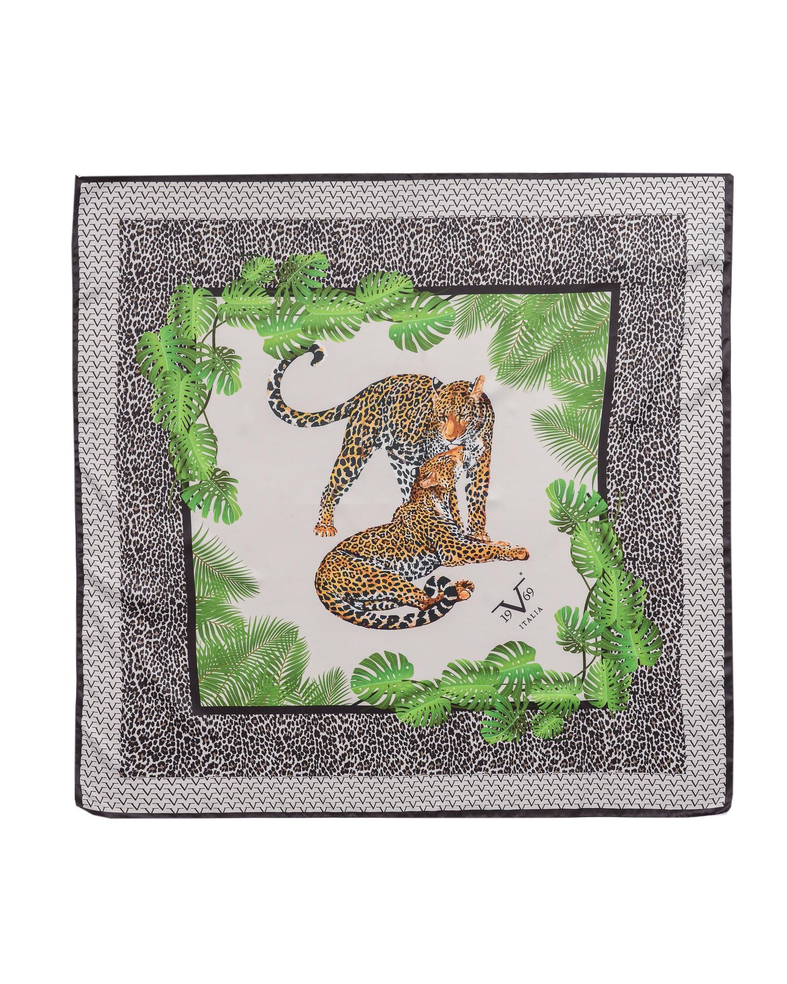 V539-BTB59955-202509010925-00 Foulard with Leopard Print - One Size - Image 1