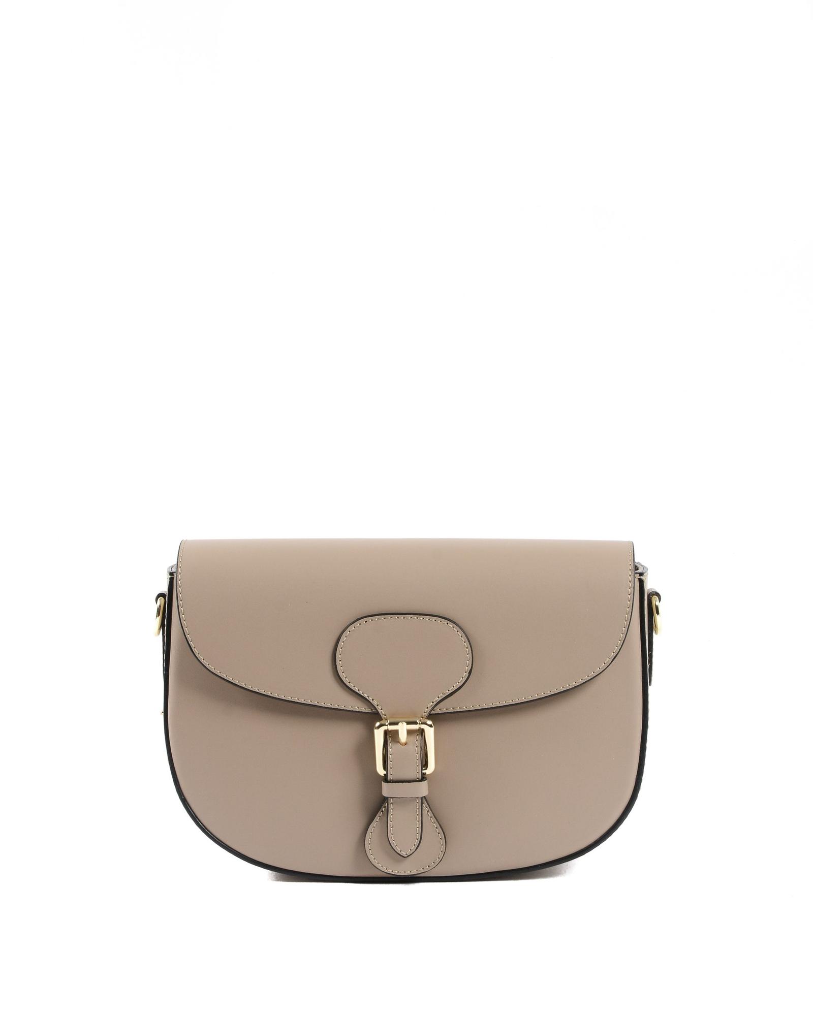 V539-BTB60977-202506160446-00 HalfMoon Leather Crossbody Bag - One Size - Image 1