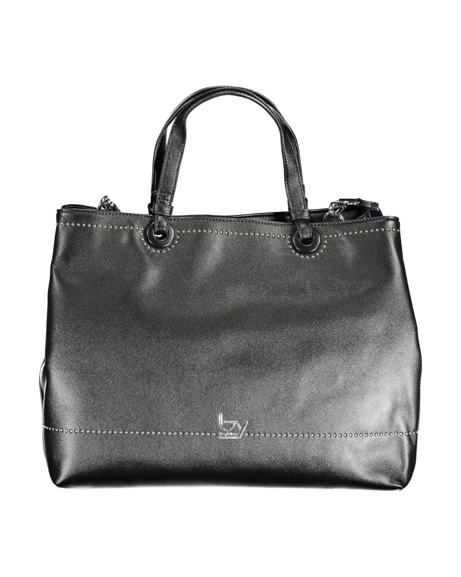 V539-BY-17114-202506160610-00 BYBLOS Women's Chic Two-Handle City Bag with Contrast Detail - One Size - Image 1