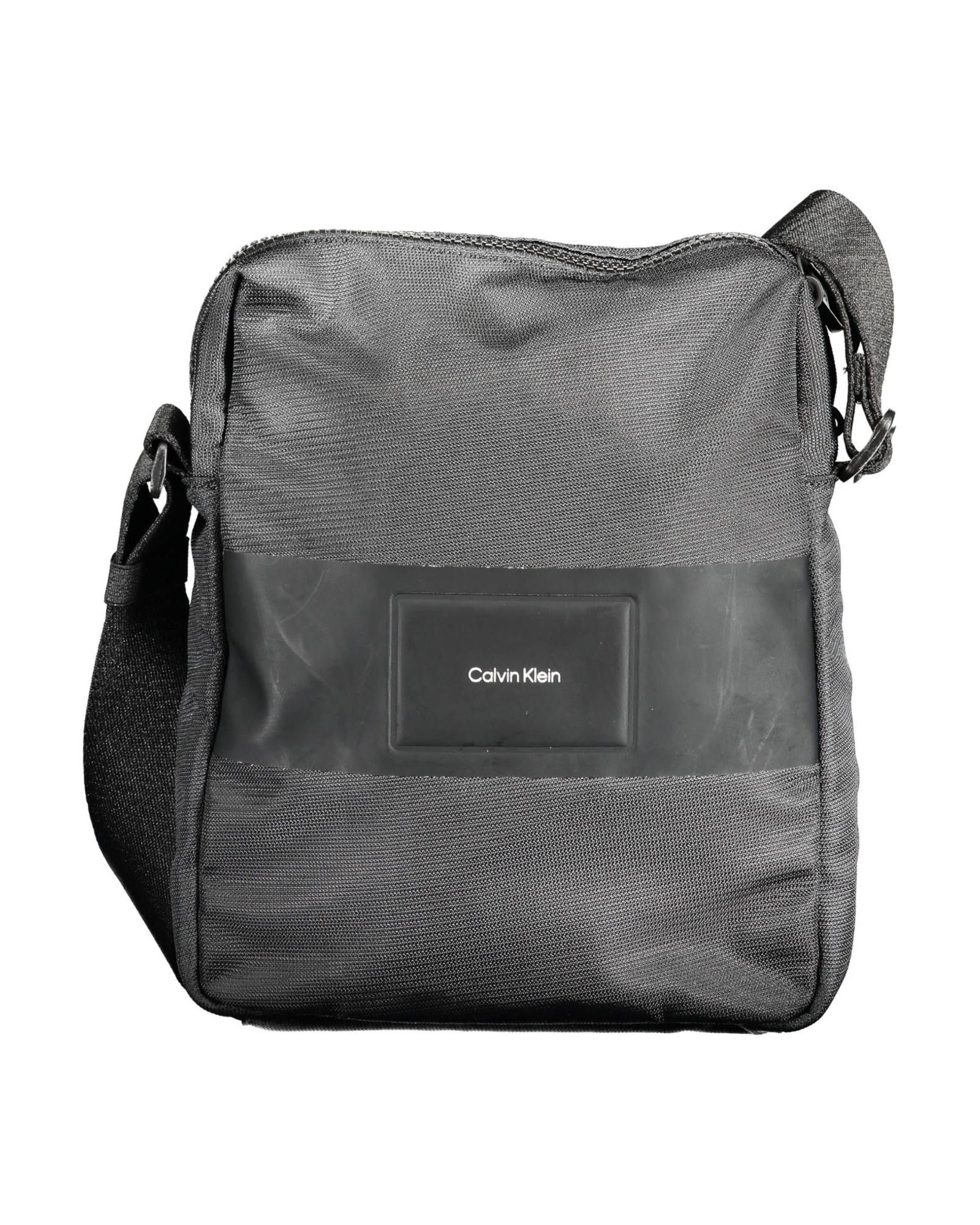 V539-CA-14624-202506160337-00 Calvin Klein Men's Black Polyester Shoulder Bag - One Size - Image 1