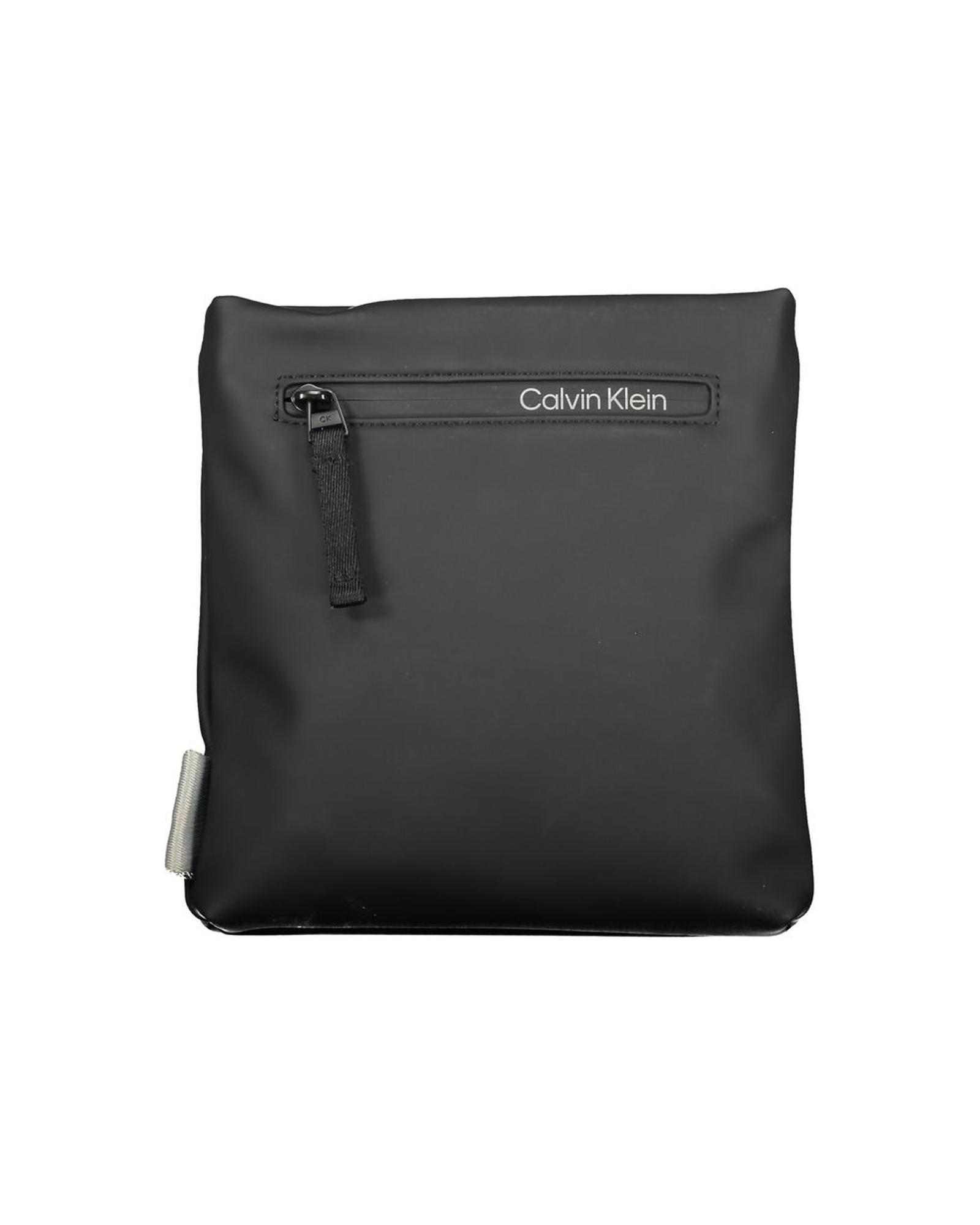 V539-CA-25964-202506160952-00 Calvin Klein Men's Black Polyester Shoulder Bag - One Size - Image 1
