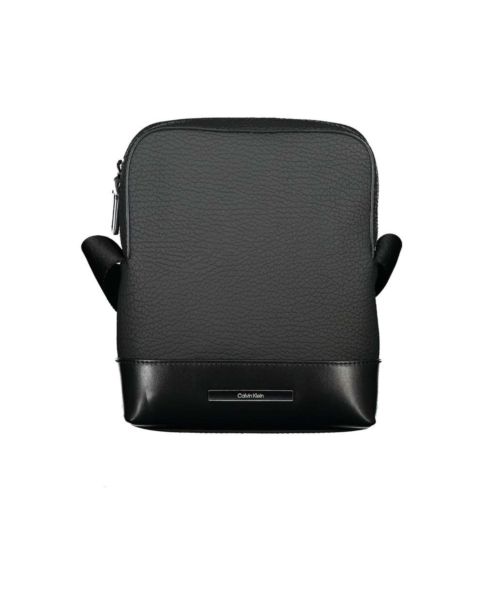 V539-CA-26013-202506160632-00 Calvin Klein Men's Black Polyester Shoulder Bag - One Size - Image 1