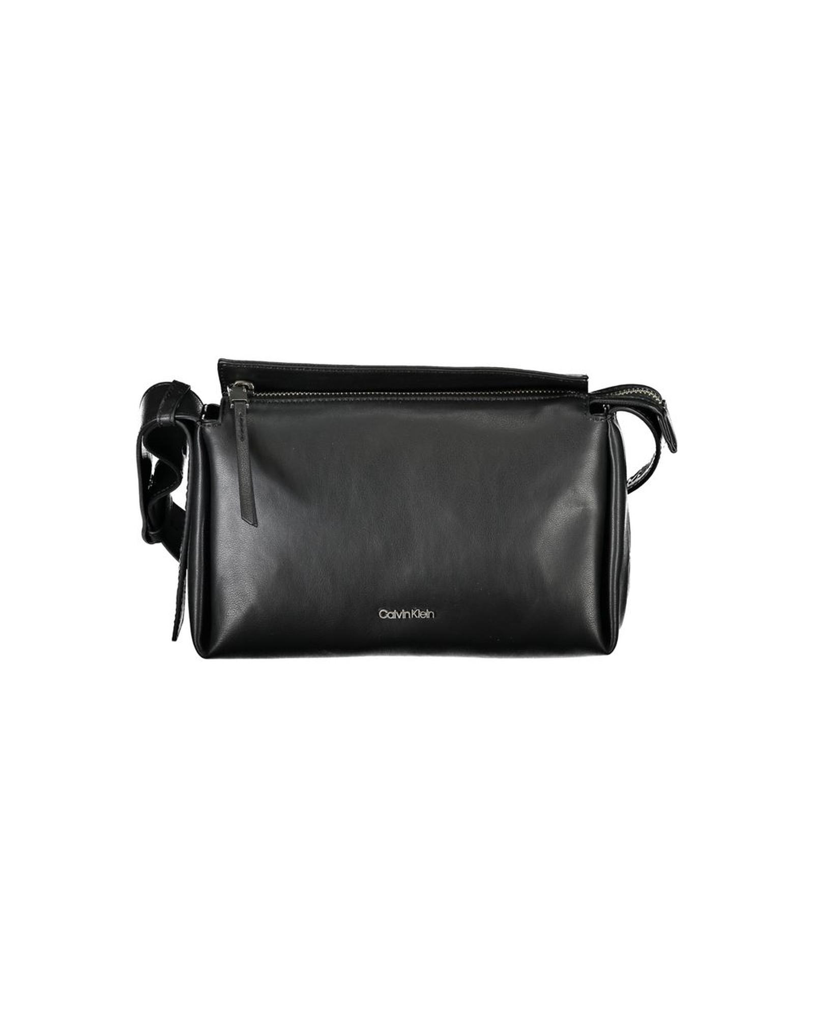 V539-CA-26037-202506160637-00 Calvin Klein Women's Black Polyester Handbag - One Size - Image 1