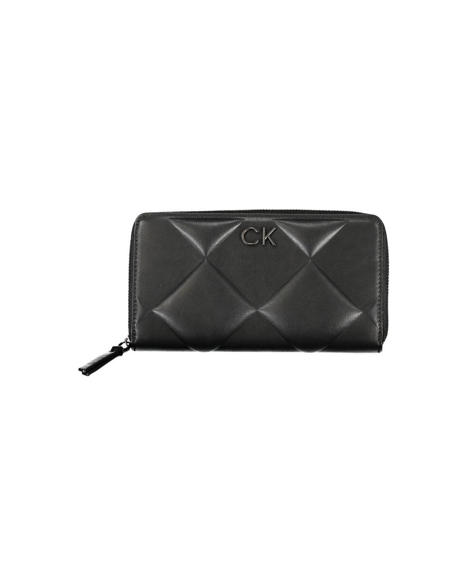 V539-CA-26040-202506160640-00 Calvin Klein Women's Black Polyester Wallet - One Size - Image 1