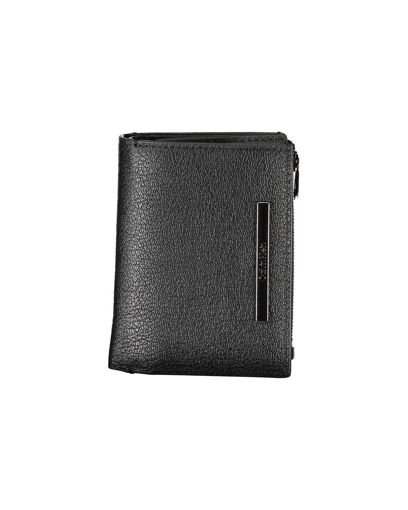 V539-CA-27495-202506160847-00 Calvin Klein Men's Black Leather Wallet - One Size - Image 1