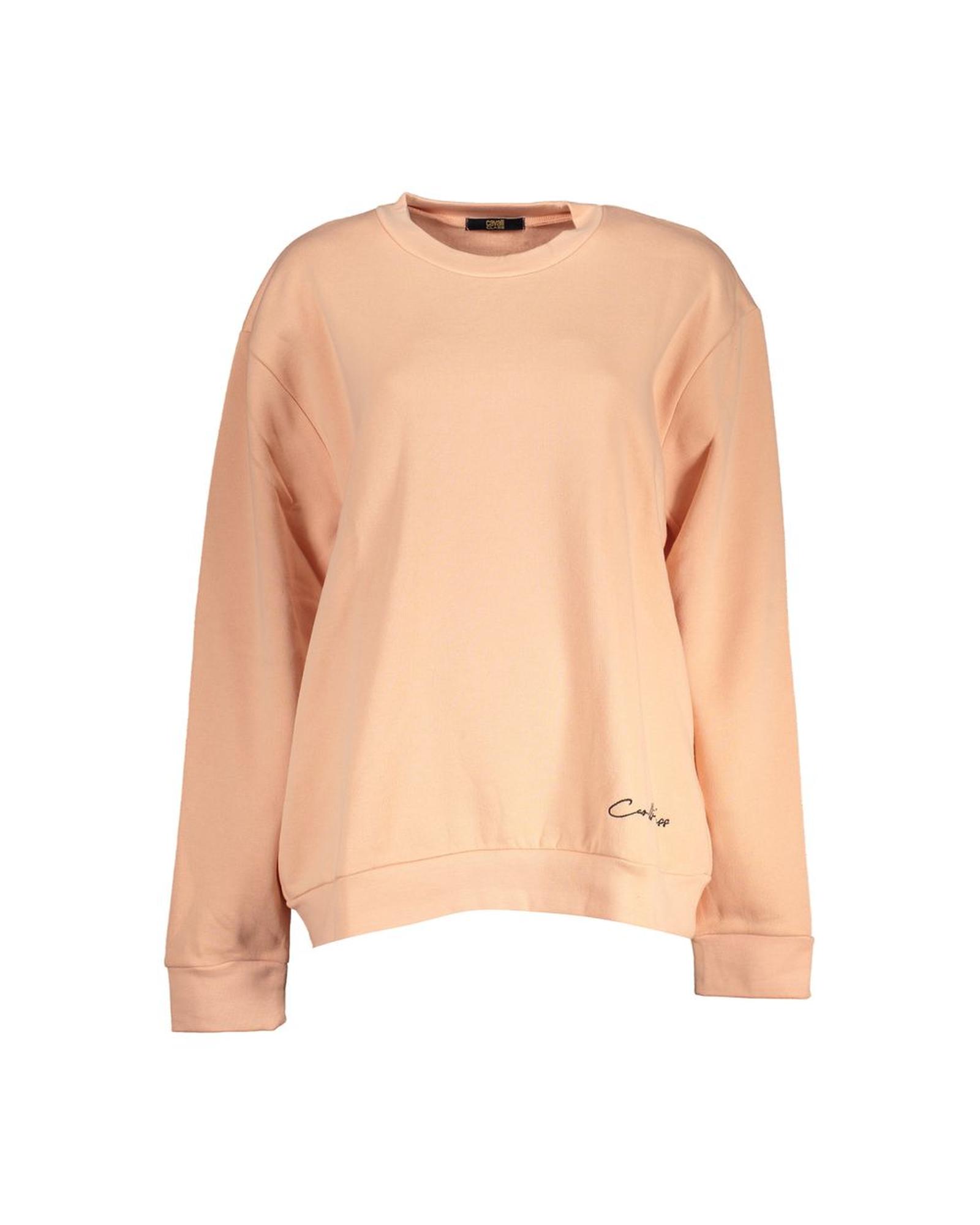 V539-CA-28644-L-202506160840-00 Cavalli Class Women's Pink Cotton Sweater - L - Image 1